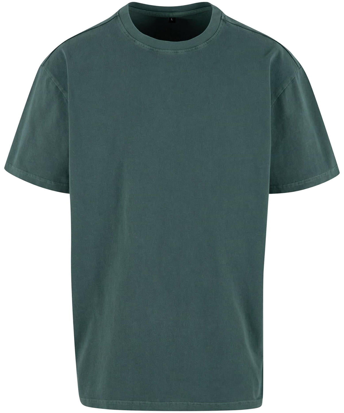 Stuttermabolur Build Your Brand BY189 – Bottle Green – 5XL