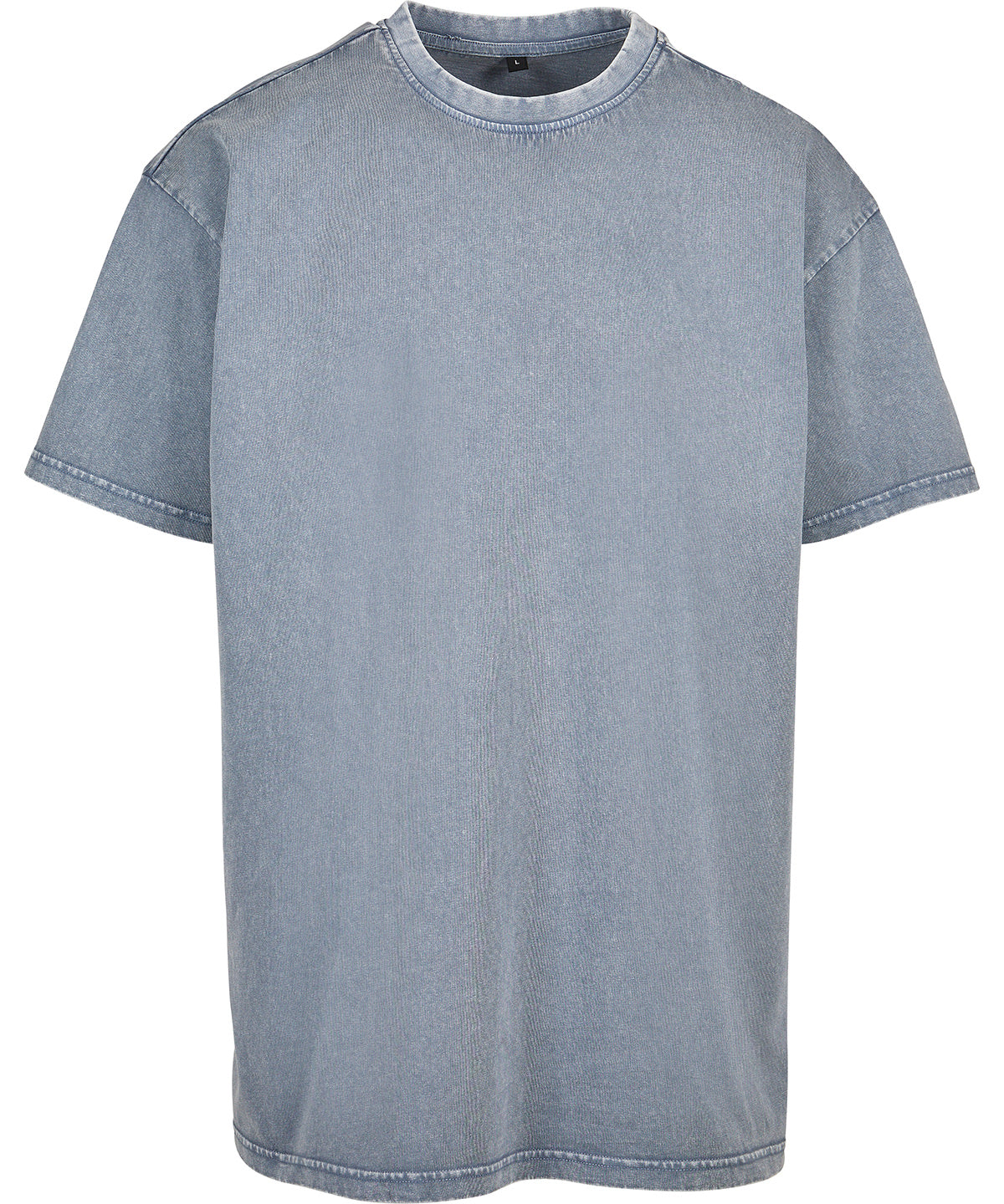Stuttermabolur Build Your Brand BY189 – Vintage Blue* – 5XL