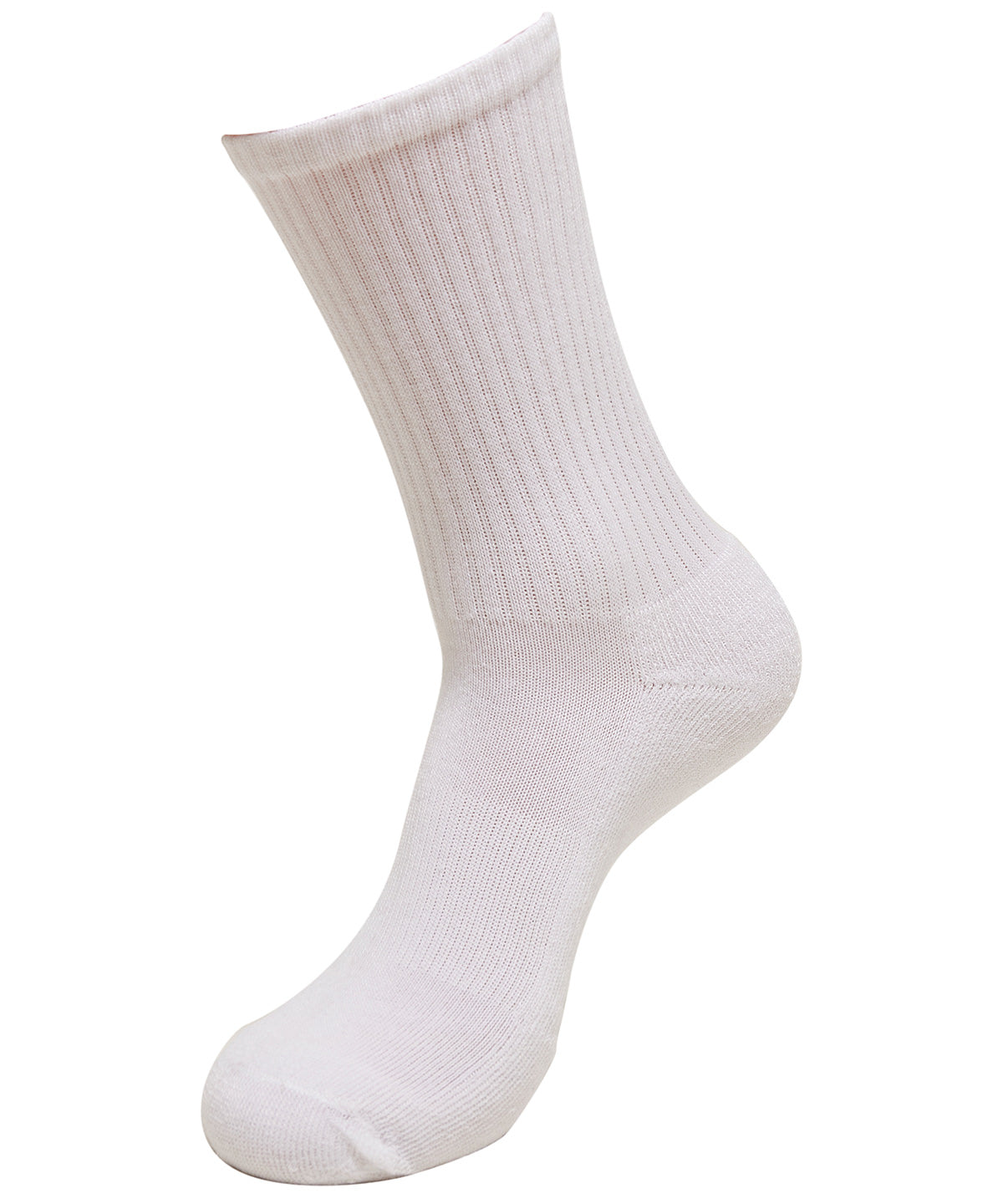 Sokkar Build Your Brand BY201 – Hvítur – Socks 47/50