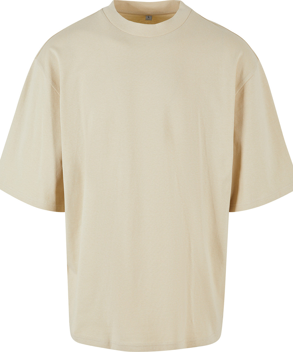 Stuttermabolur Build Your Brand BY256 – Sand – 5XL