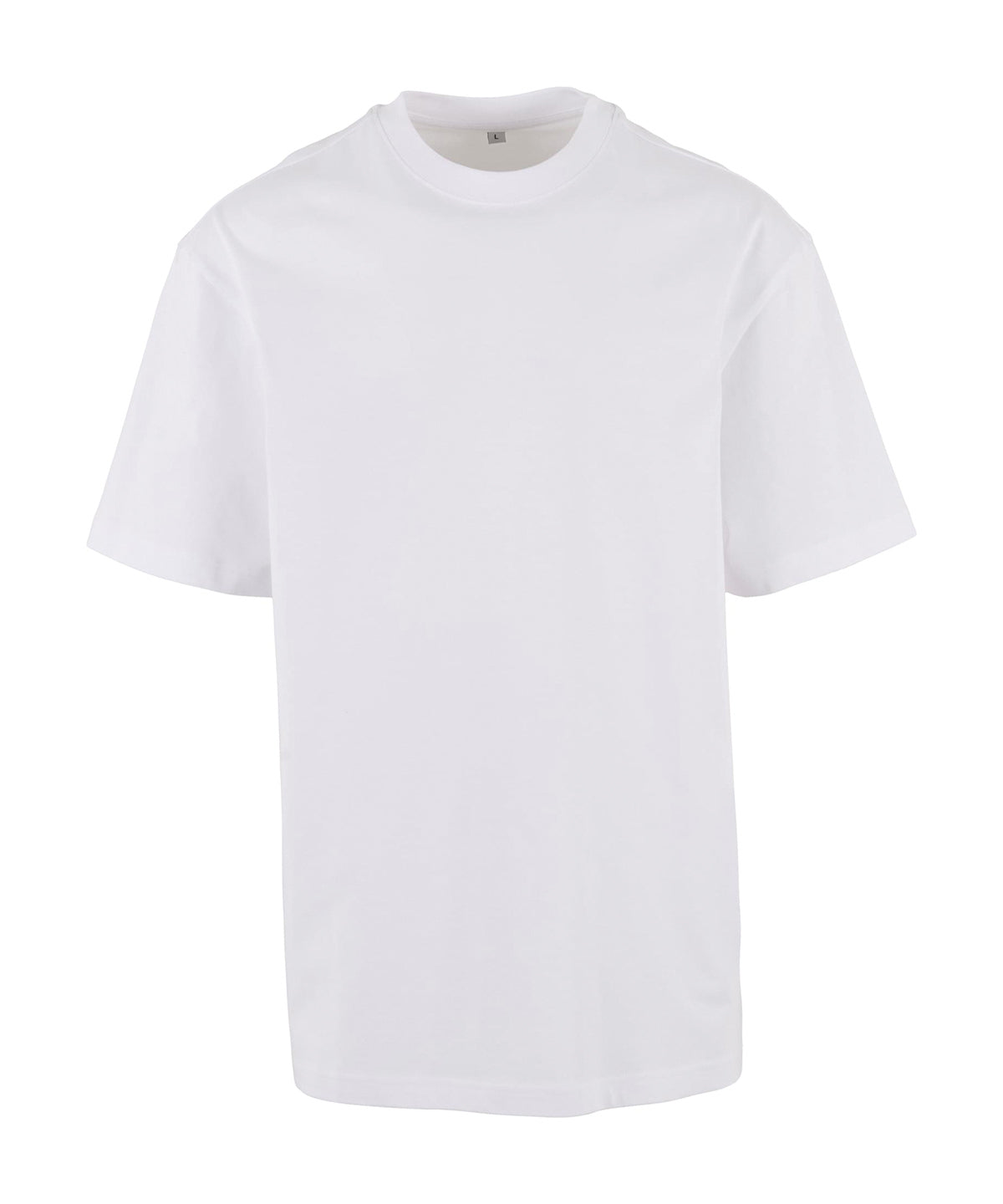 Stuttermabolur Build Your Brand BY310 – Hvítur – 5XL