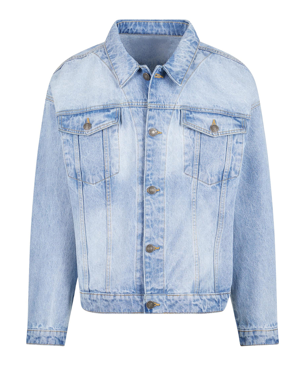 Jakki Build Your Brand BY312 – New Light Blue Washed – 5XL