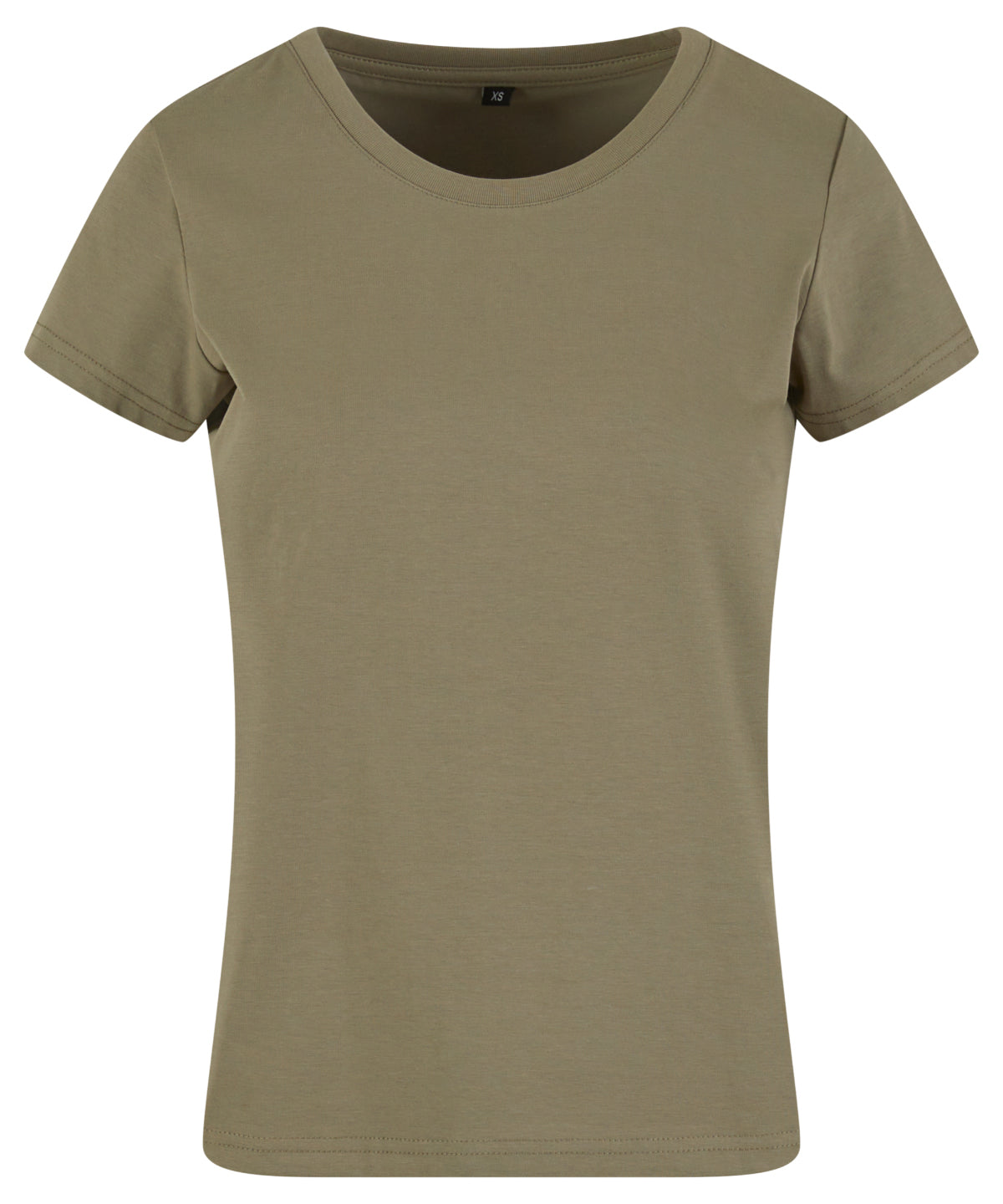 Stuttermabolur Build Your Brand BY367 – Pale Olive – 5XL