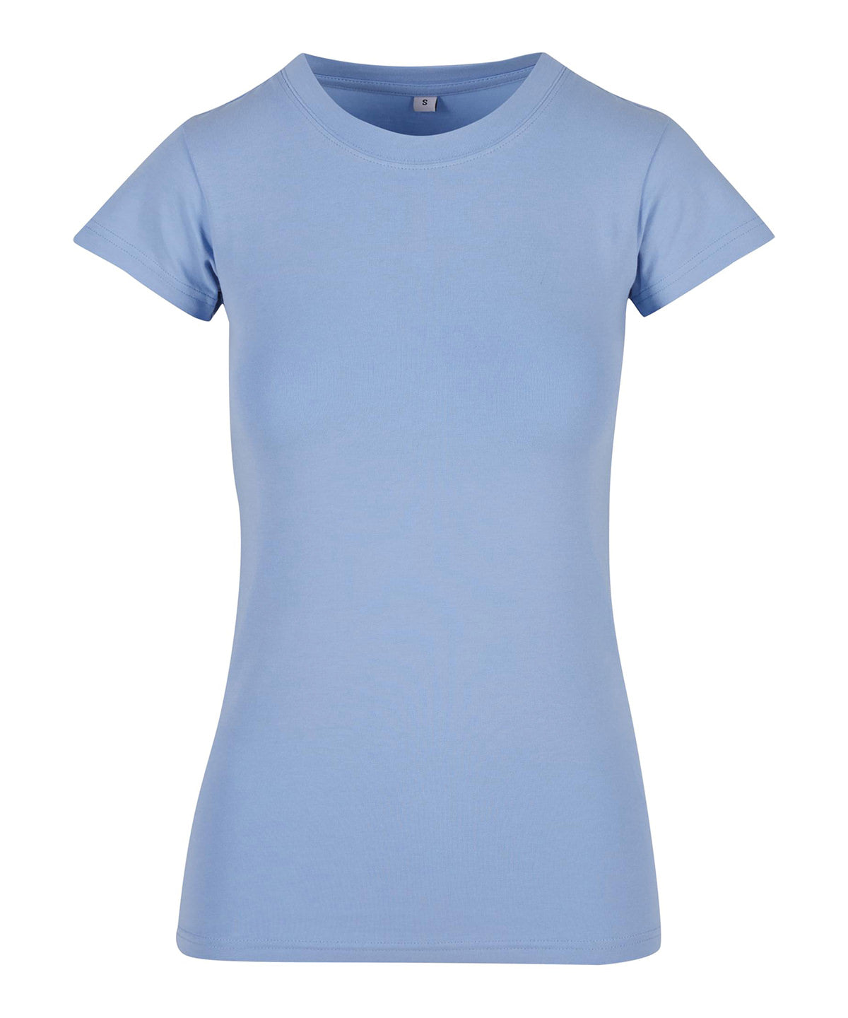 Stuttermabolur Build Your Brand BY384 – Powder Blue – 5XL