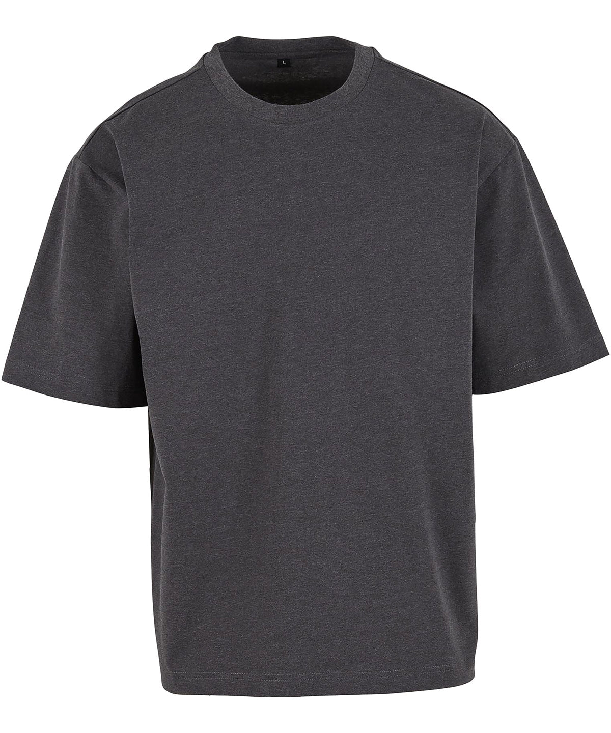 Stuttermabolur Build Your Brand BY391 – Charcoal – 5XL