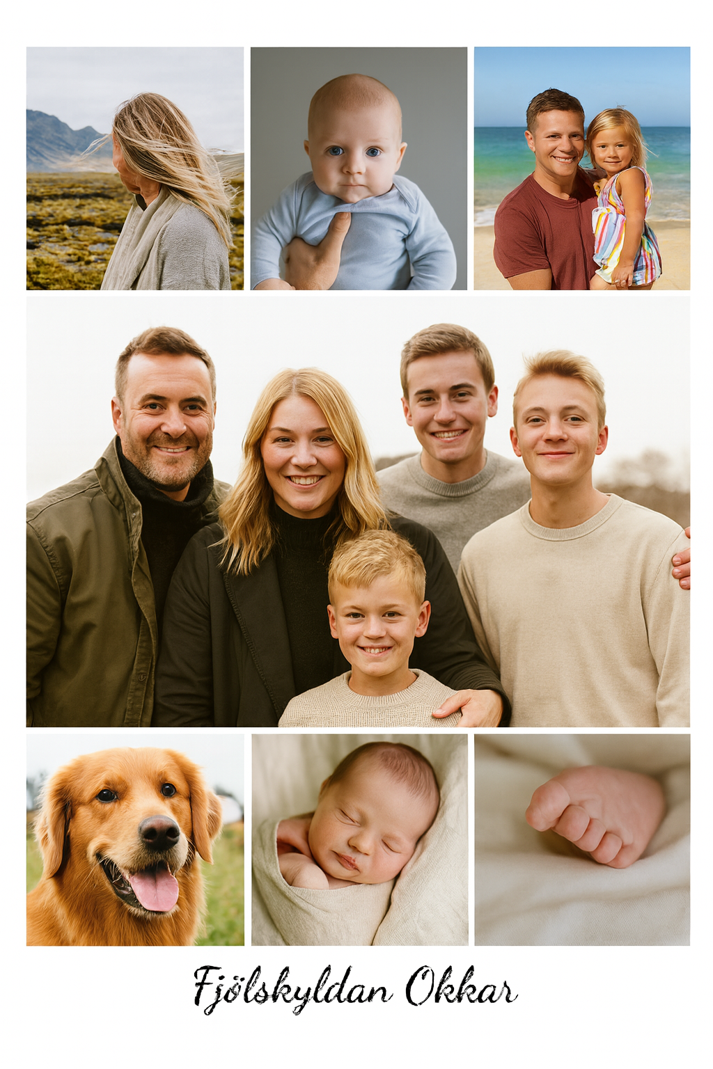 Klippimyndir / Mósaík myndir