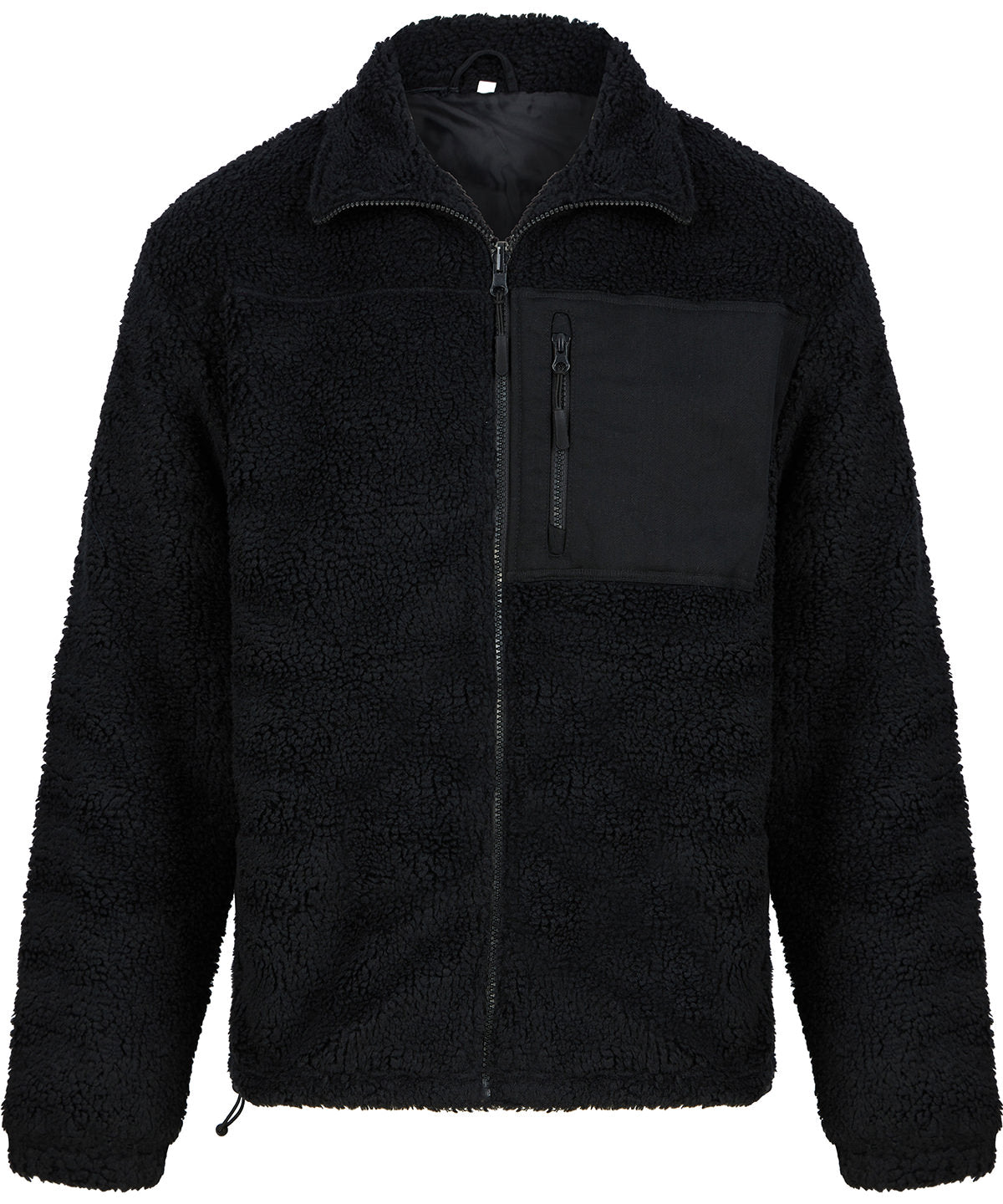 Flíspeysa Front Row FR854 – Svartur – 2XL