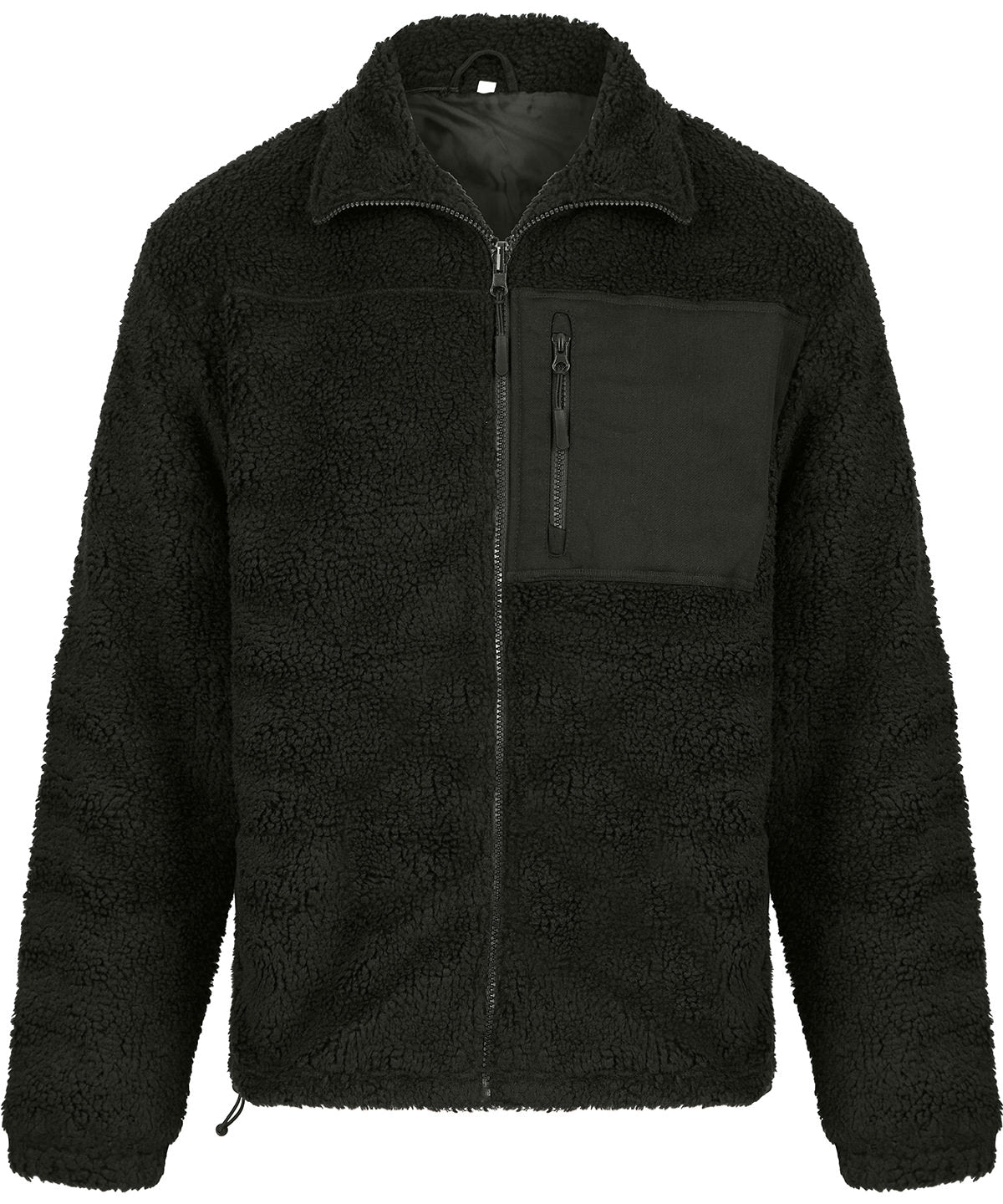 Flíspeysa Front Row FR854 – Dark Olive – 2XL