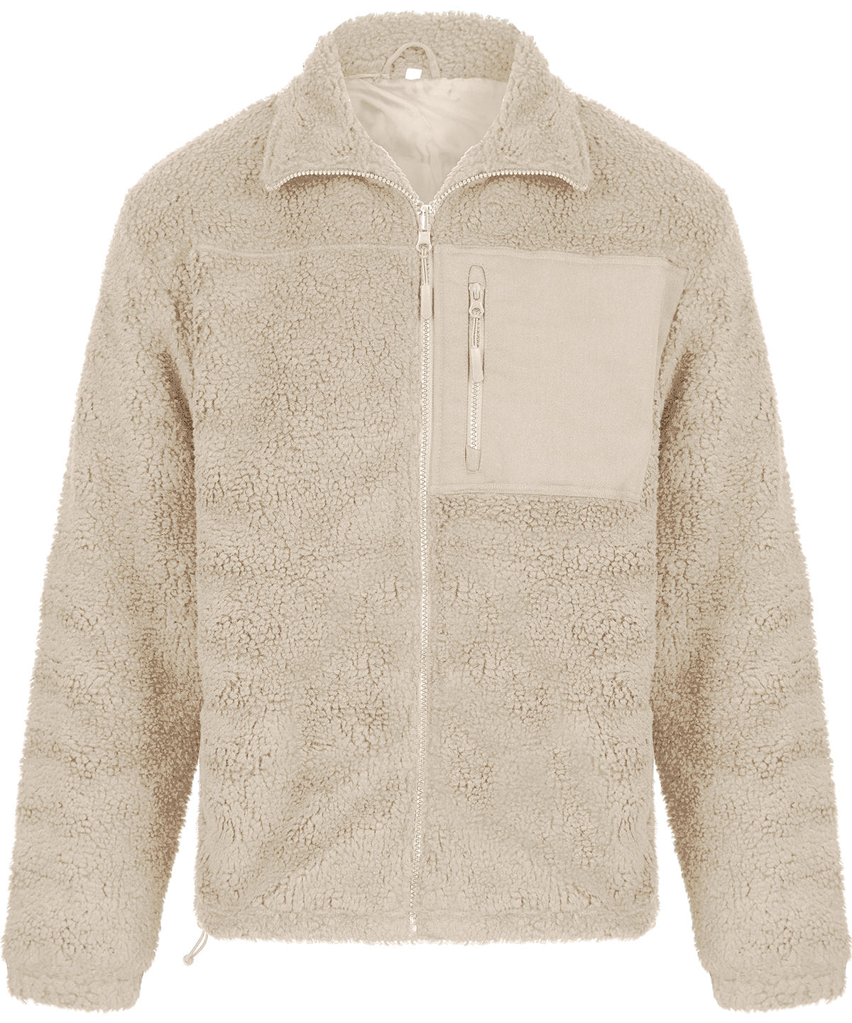 Flíspeysa Front Row FR854 – Náttúrulegur – 2XL