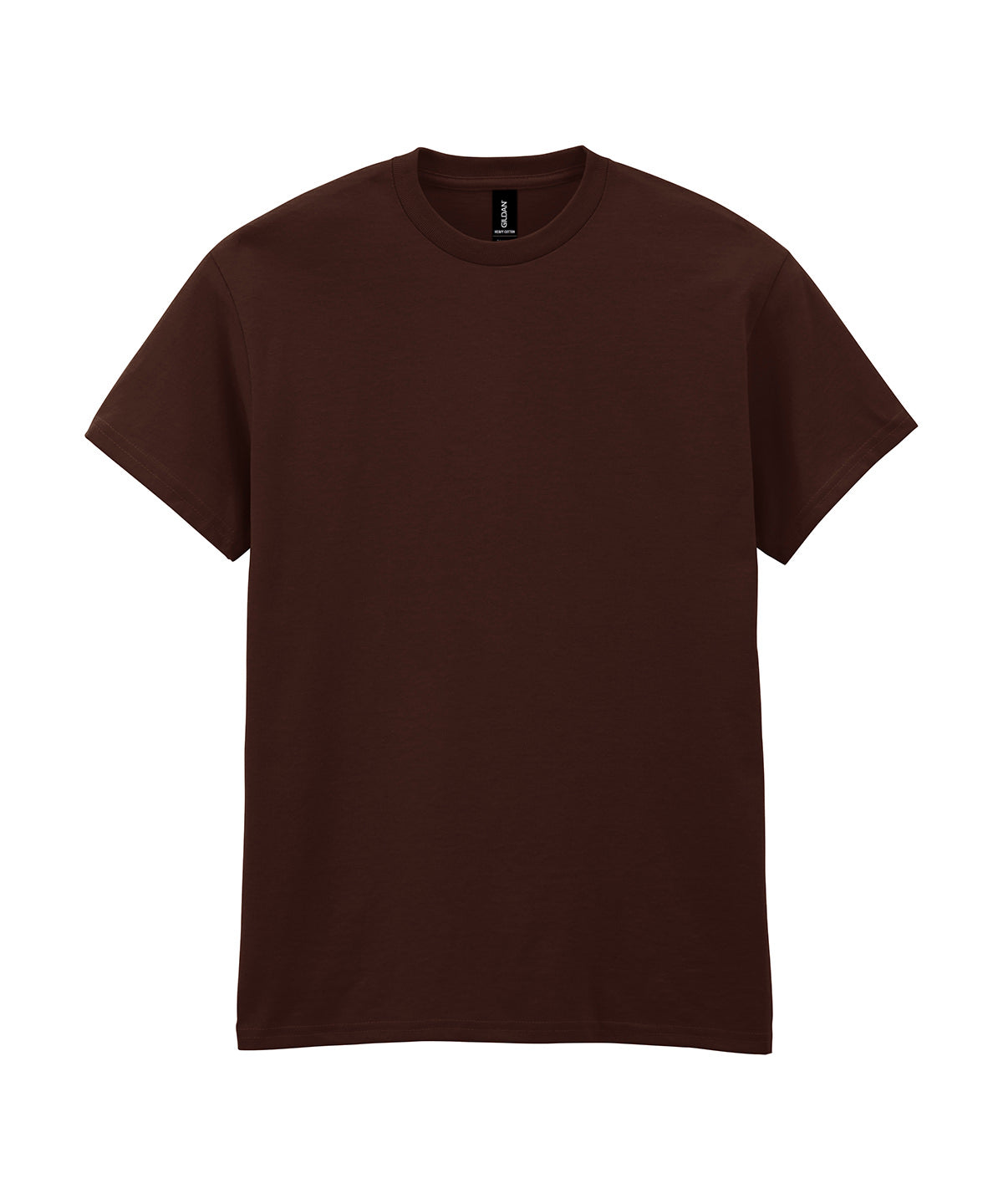Stuttermabolur Gildan GD005 – Dark Chocolate*† – 5XL