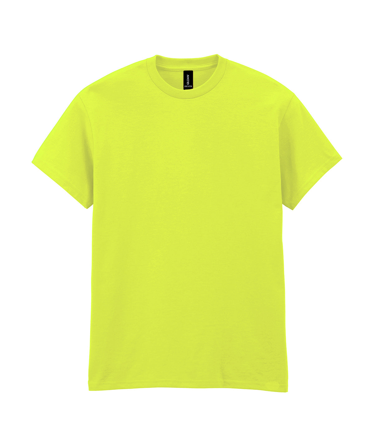 Stuttermabolur Gildan GD005 – Safety Green*† – 5XL
