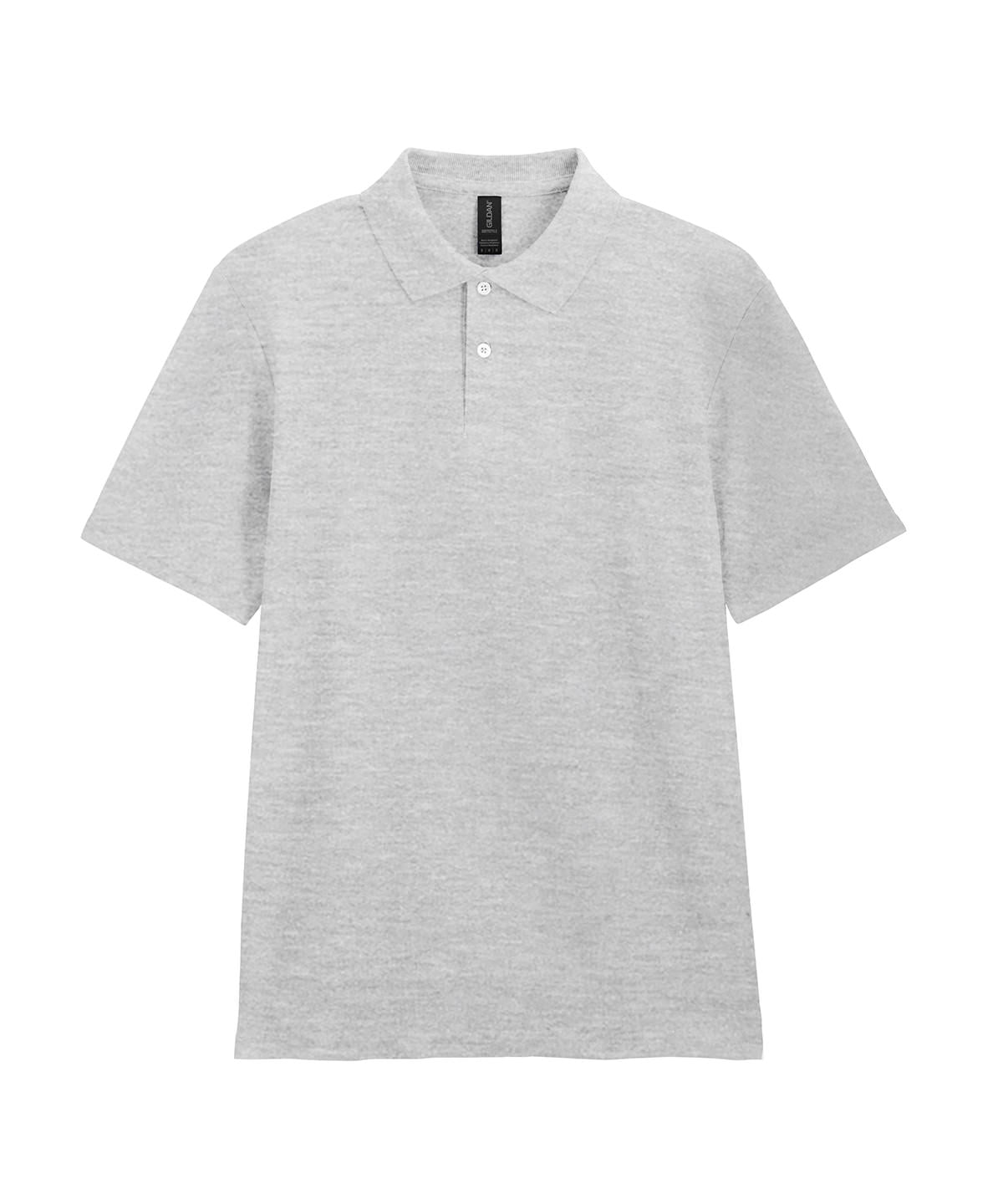 Pólóbolur Gildan GD017 – Ringspun Sport Grey – 4XL