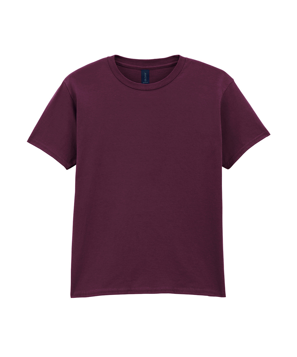 Stuttermabolur Gildan GD01B – Maroon – XL