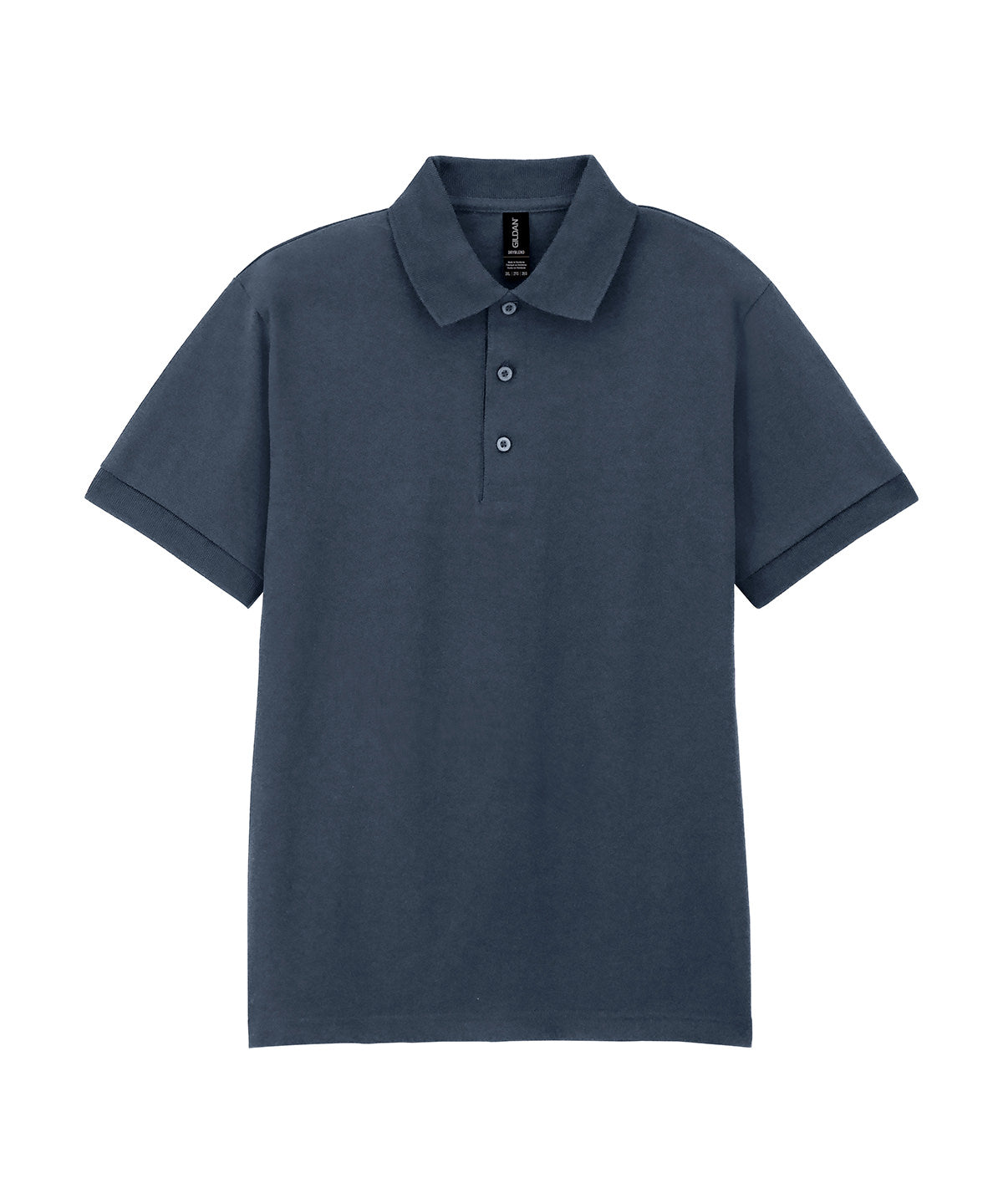 Pólóbolur Gildan GD040 – Dark Heather – 3XL