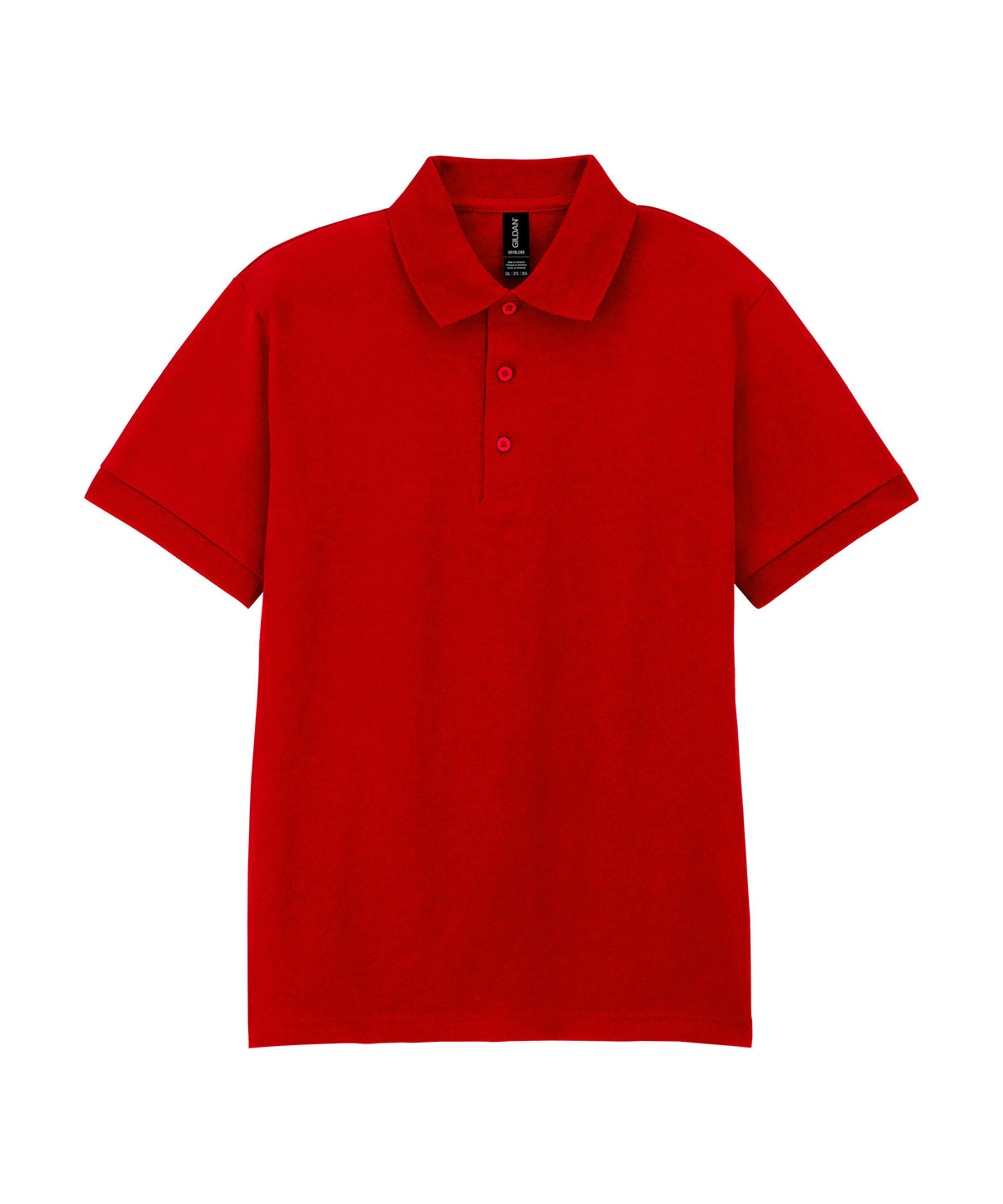 Pólóbolur Gildan GD040 – Rauður – 3XL