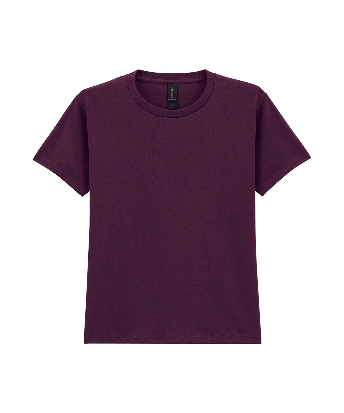 Stuttermabolur Gildan GD05B – Maroon – XL