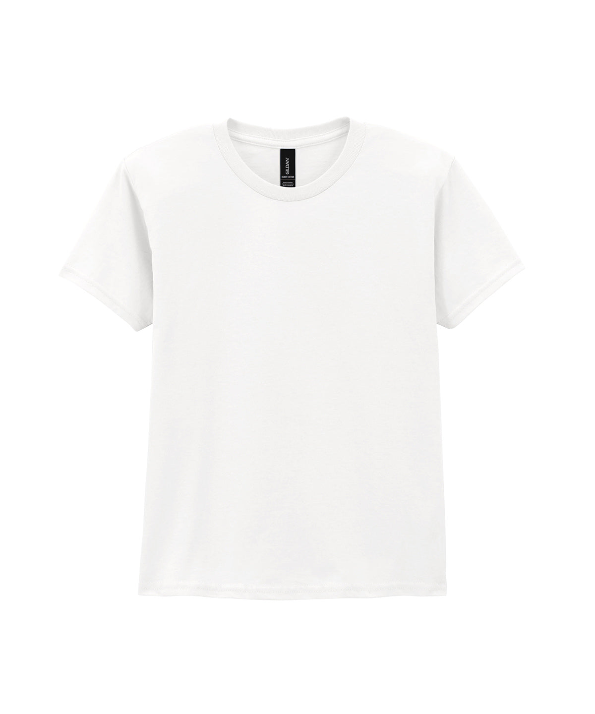 Stuttermabolur Gildan GD05B – Hvítur – XL