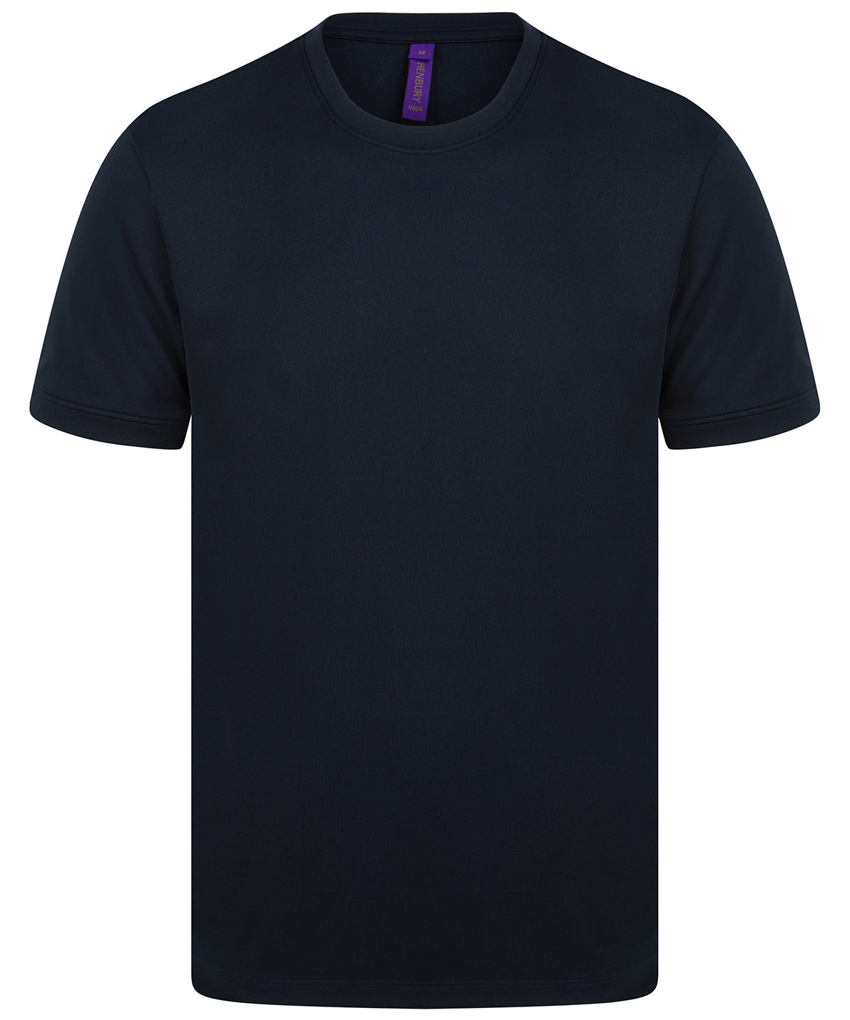 Stuttermabolur Henbury HB024 – Dökkblár – 4XL