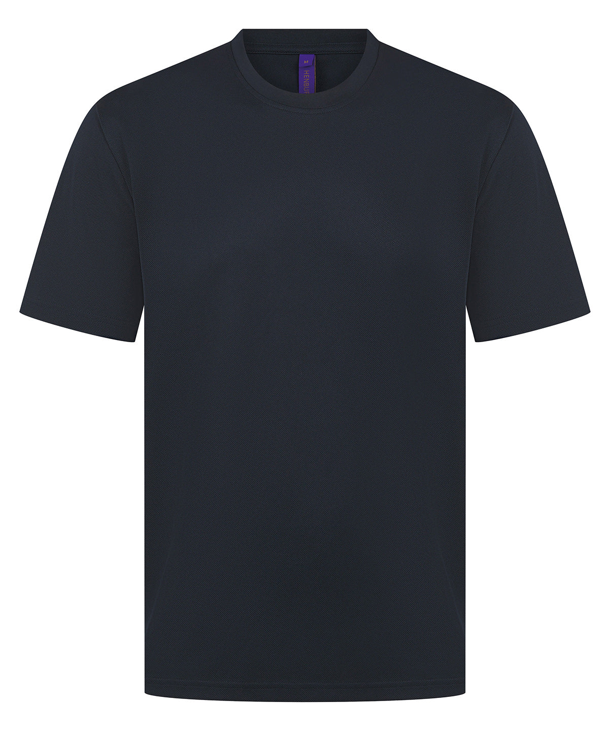 Stuttermabolur Henbury HB075 – Dökkblár – 5XL