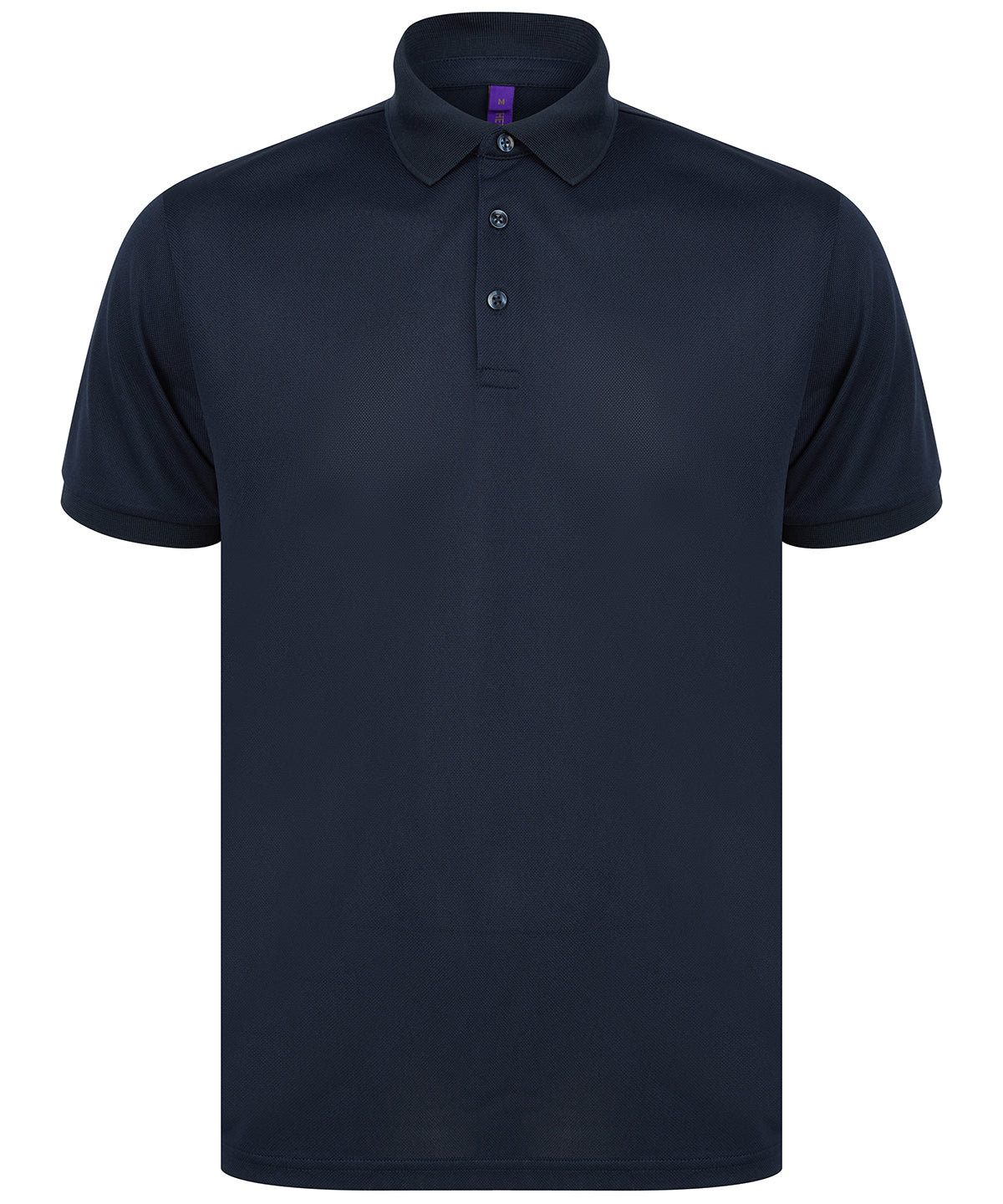 Pólóbolur Henbury HB465 – Dökkblár – 4XL
