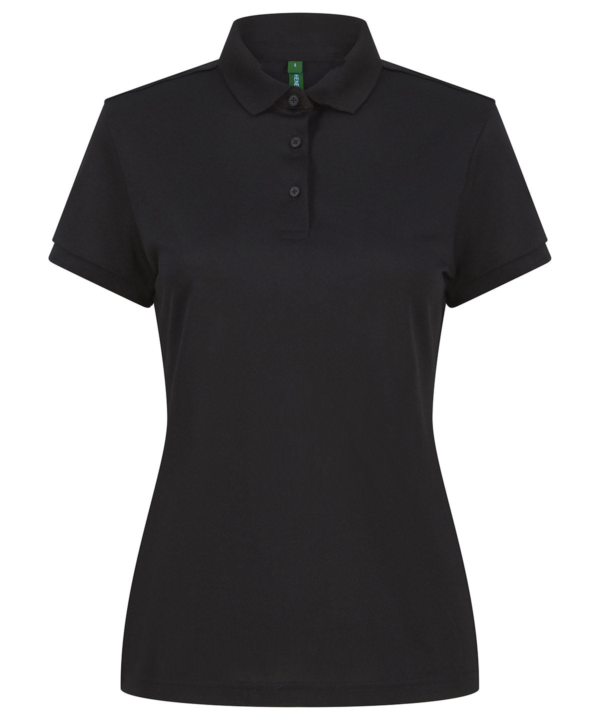 Pólóbolur Henbury HB466 – Svartur – 4XL