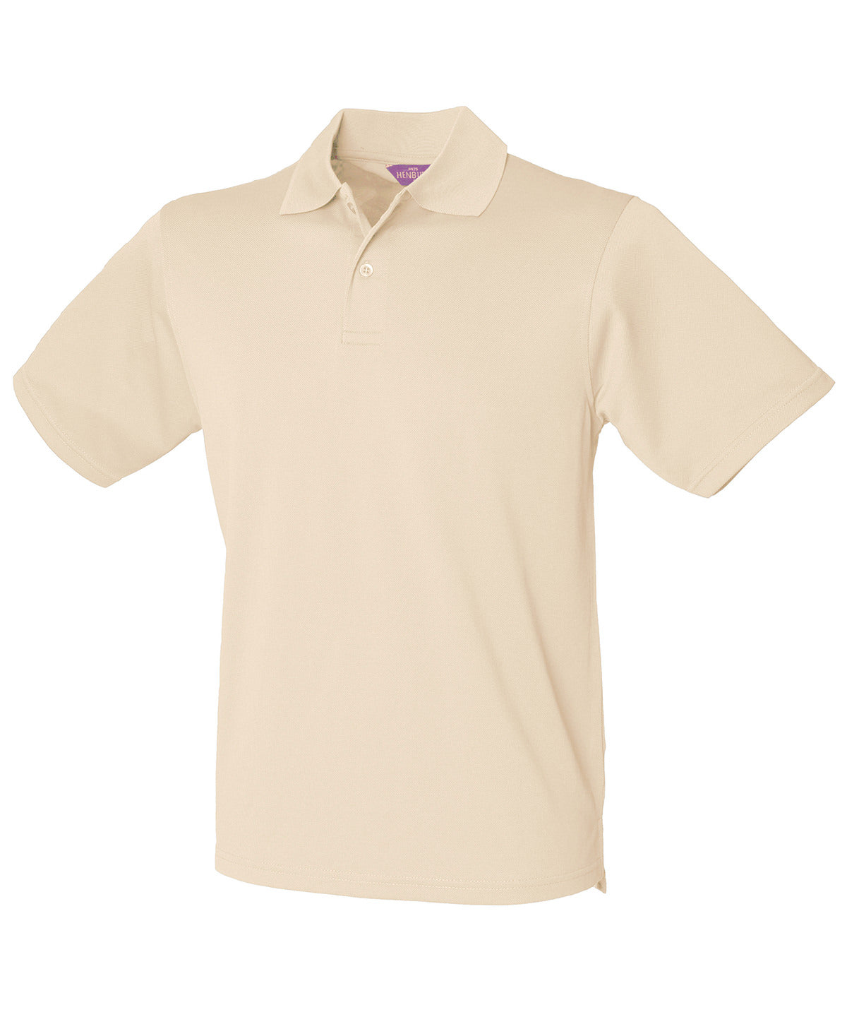 Pólóbolur Henbury HB475 – Náttúrulegur – 3XL