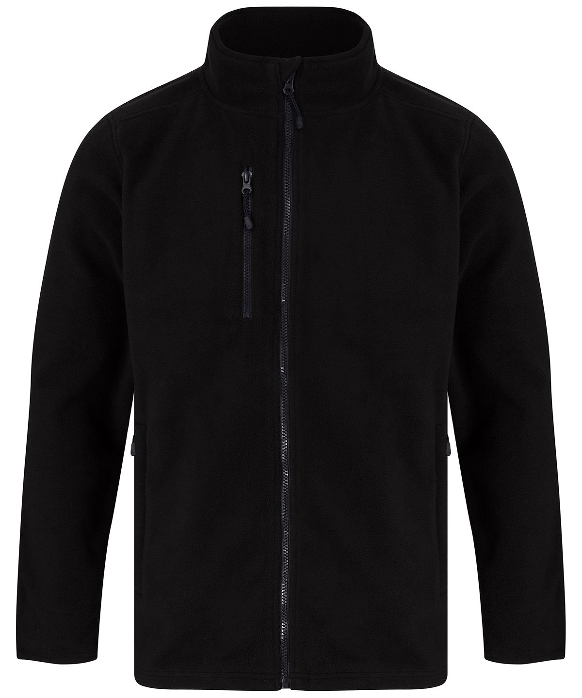 Flíspeysa Henbury HB860 – Svartur – 4XL