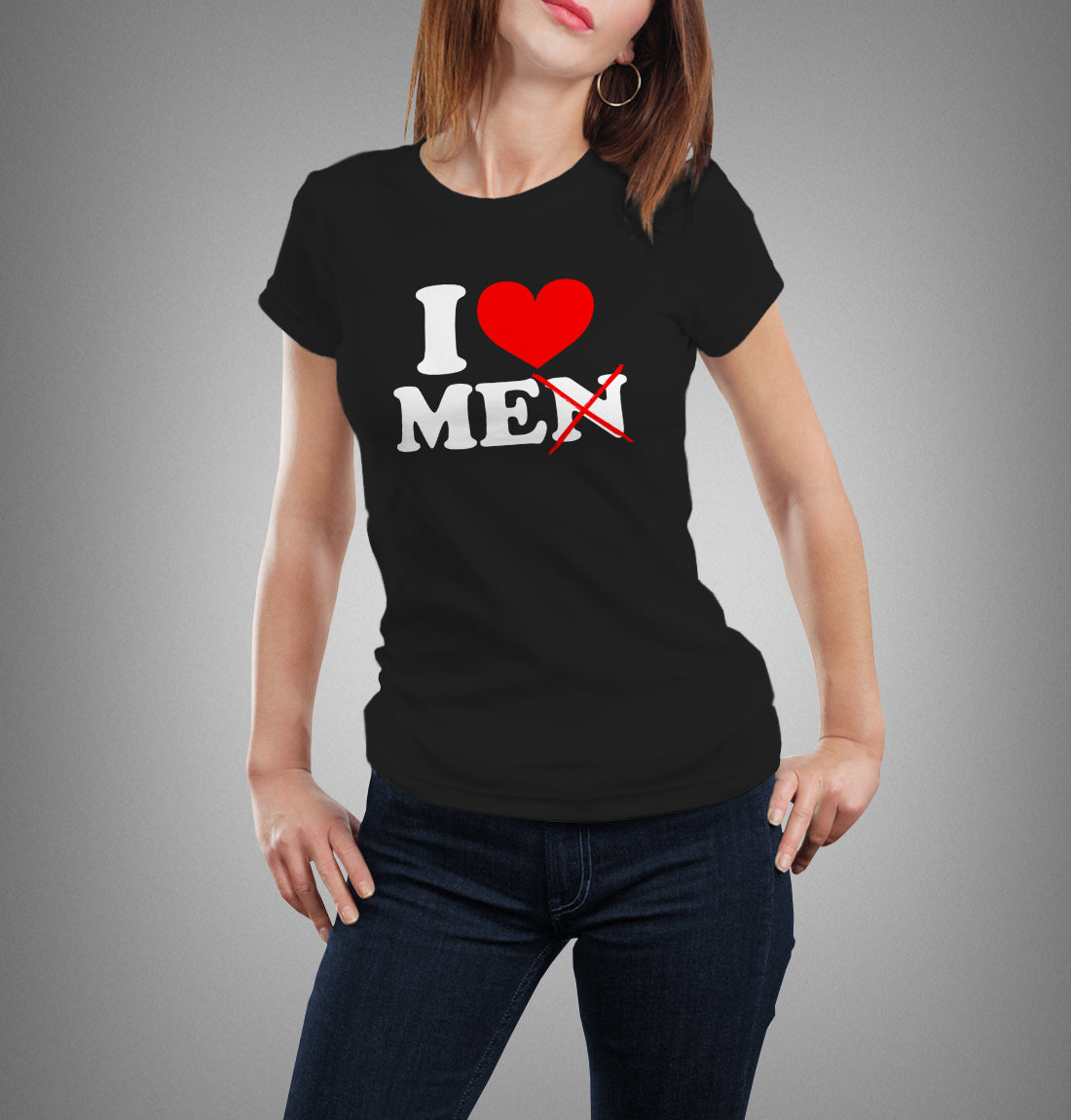 I LOVE ME - stuttermabolur