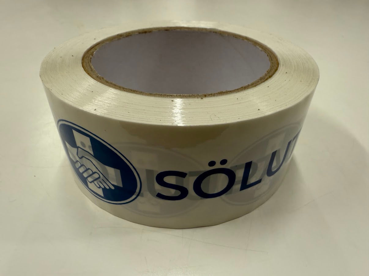 Merkt límbönd með lógó