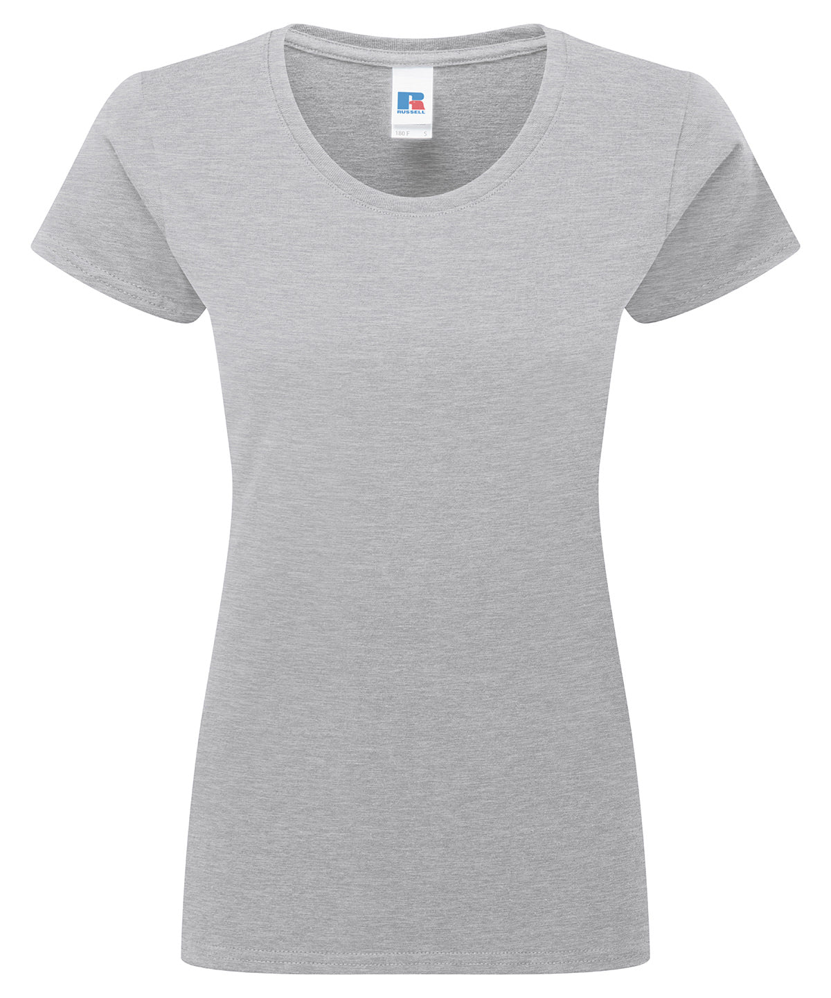 Stuttermabolur Russell Athletic J180F – Light Oxford – 2XL