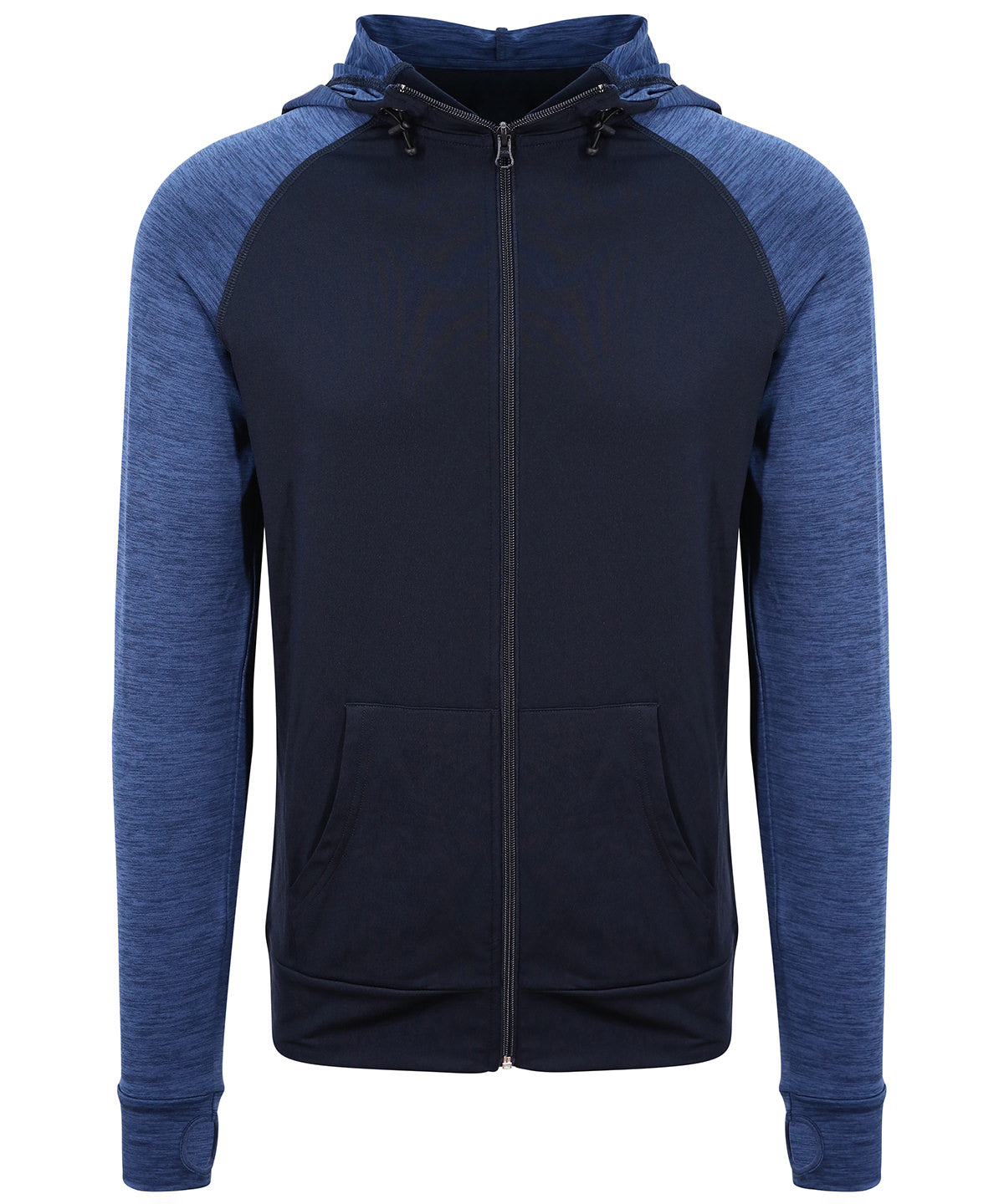 Hettupeysa AWDis Just Cool JC057 – Navy/Navy Melange – 2XL