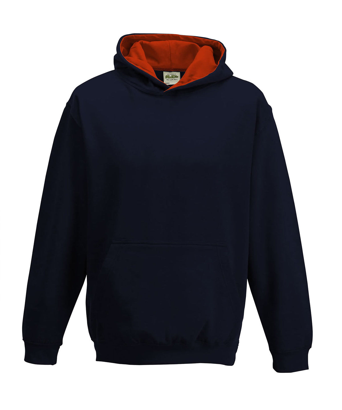 Hettupeysa AWDis Just Hoods JH03J – New French Navy/Fire Red – 12/13 Years