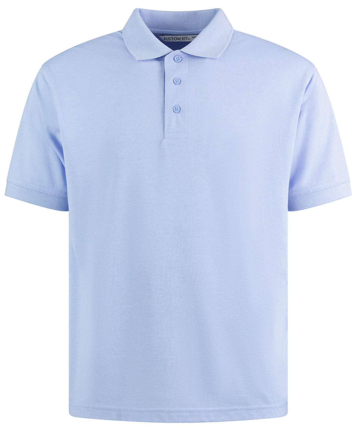 Pólóbolur Kustom Kit KK403 – Light Heather Blue – 3XL