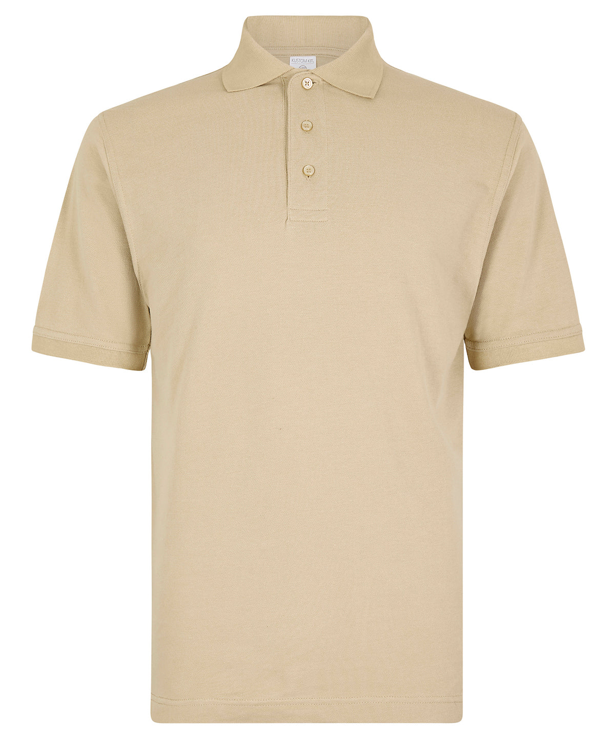 Pólóbolur Kustom Kit KK460 – Sand – 3XL