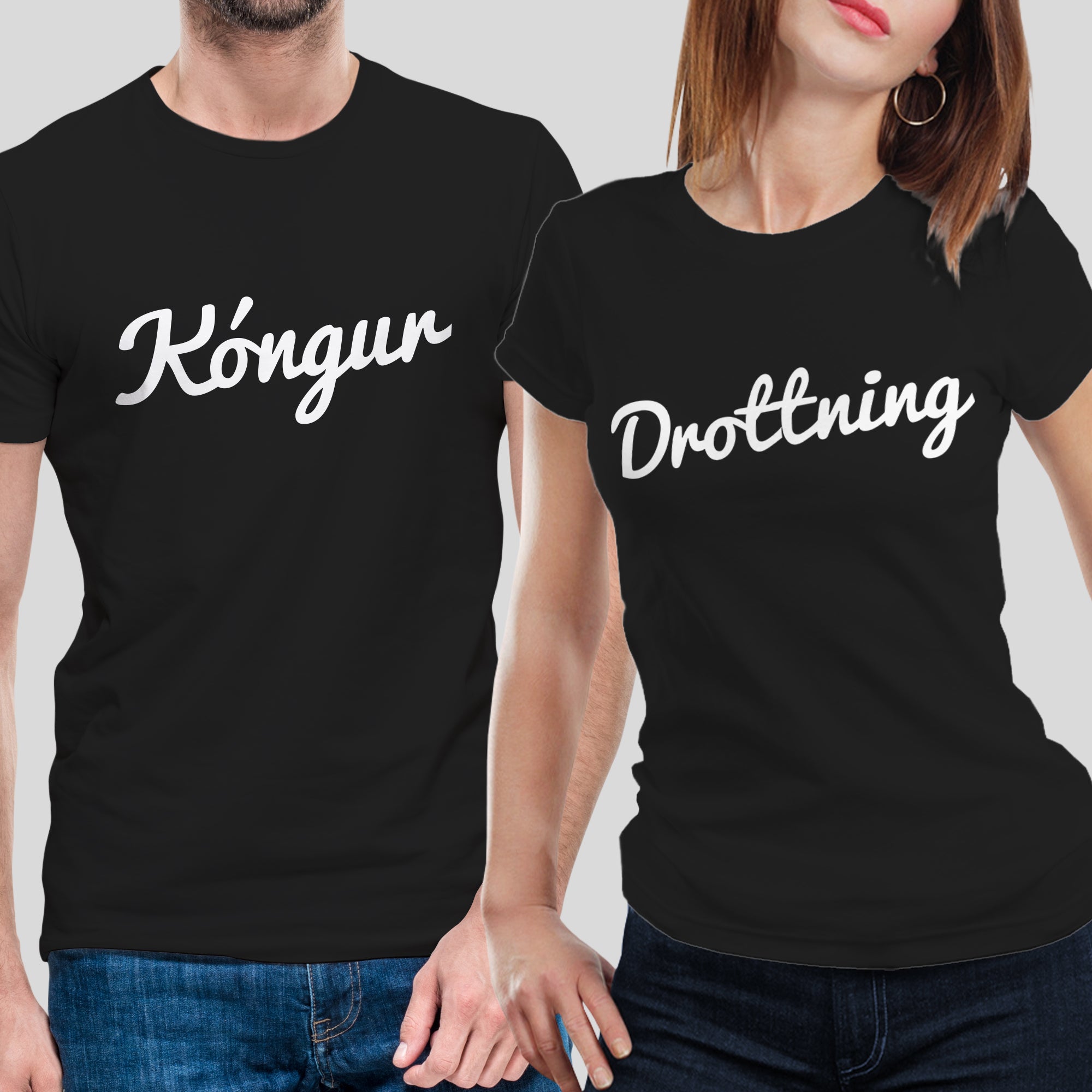Kóngur/Drottning - Stuttermabolur