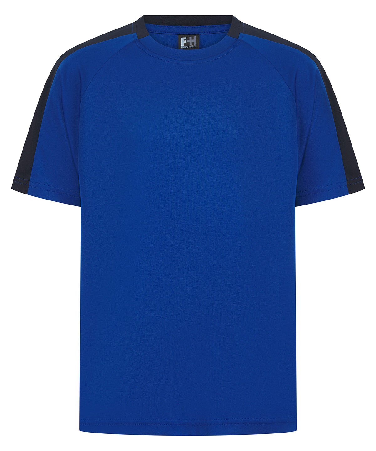 Stuttermabolur Finden & Hales LV292 – Royal/Navy – 13 Years