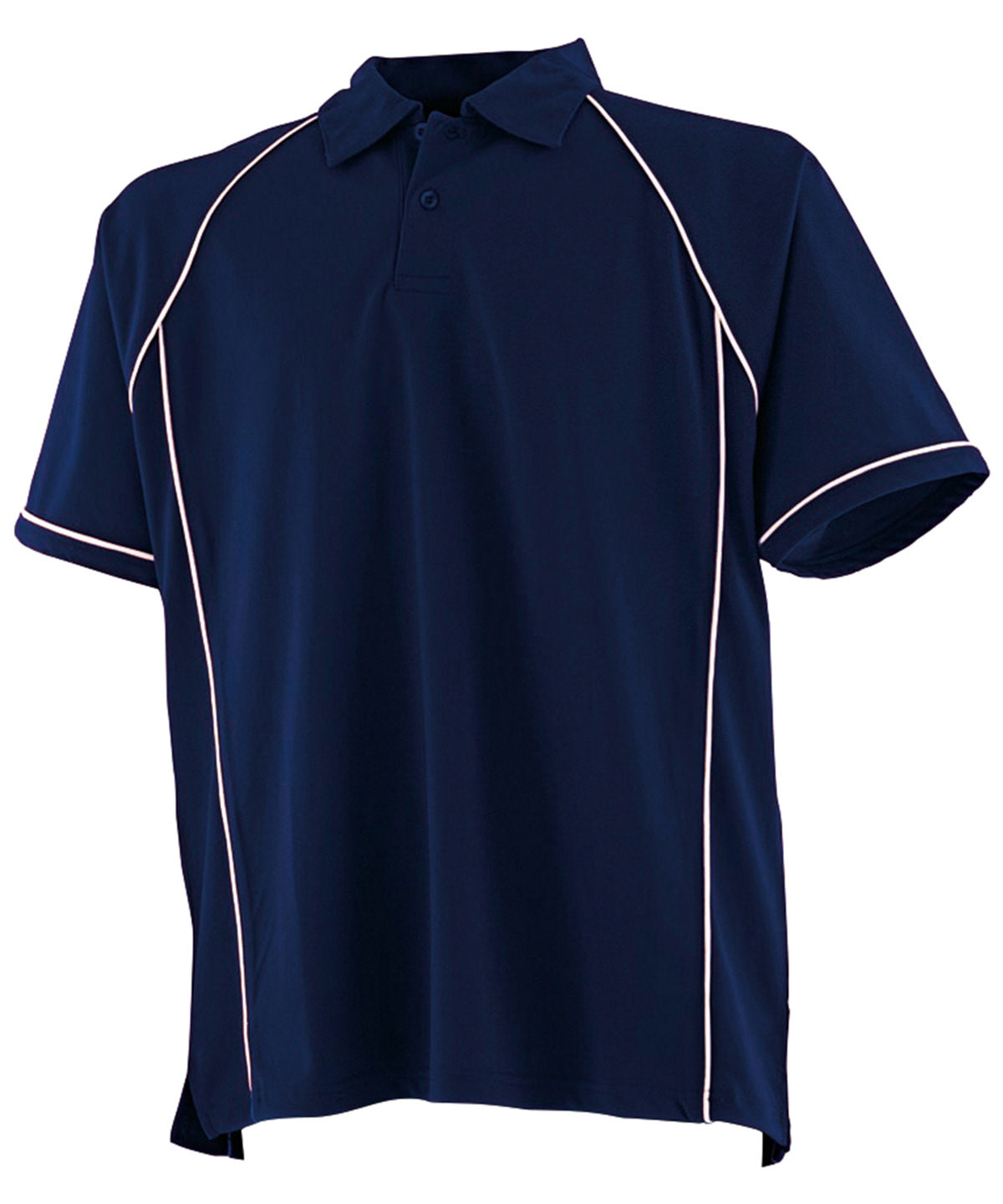 Pólóbolur Finden & Hales LV370 – Navy/White*† – 5XL