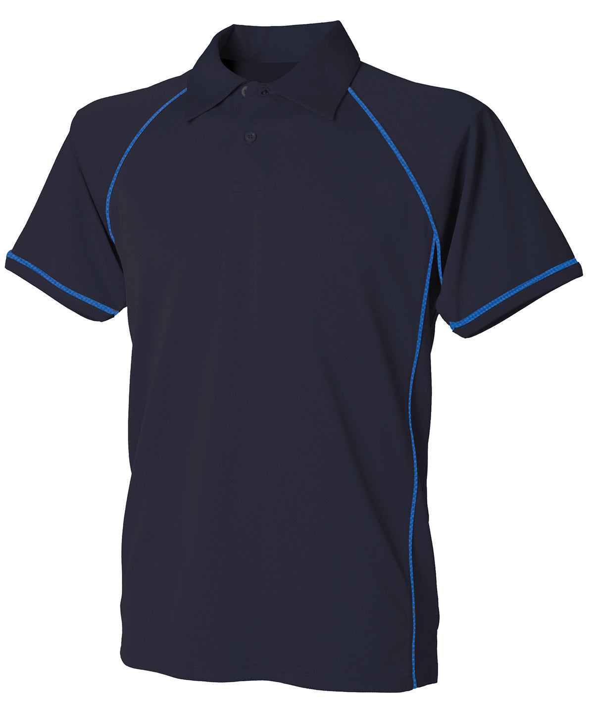 Pólóbolur Finden & Hales LV372 – Navy/Royal/Royal† – 13/14 Years