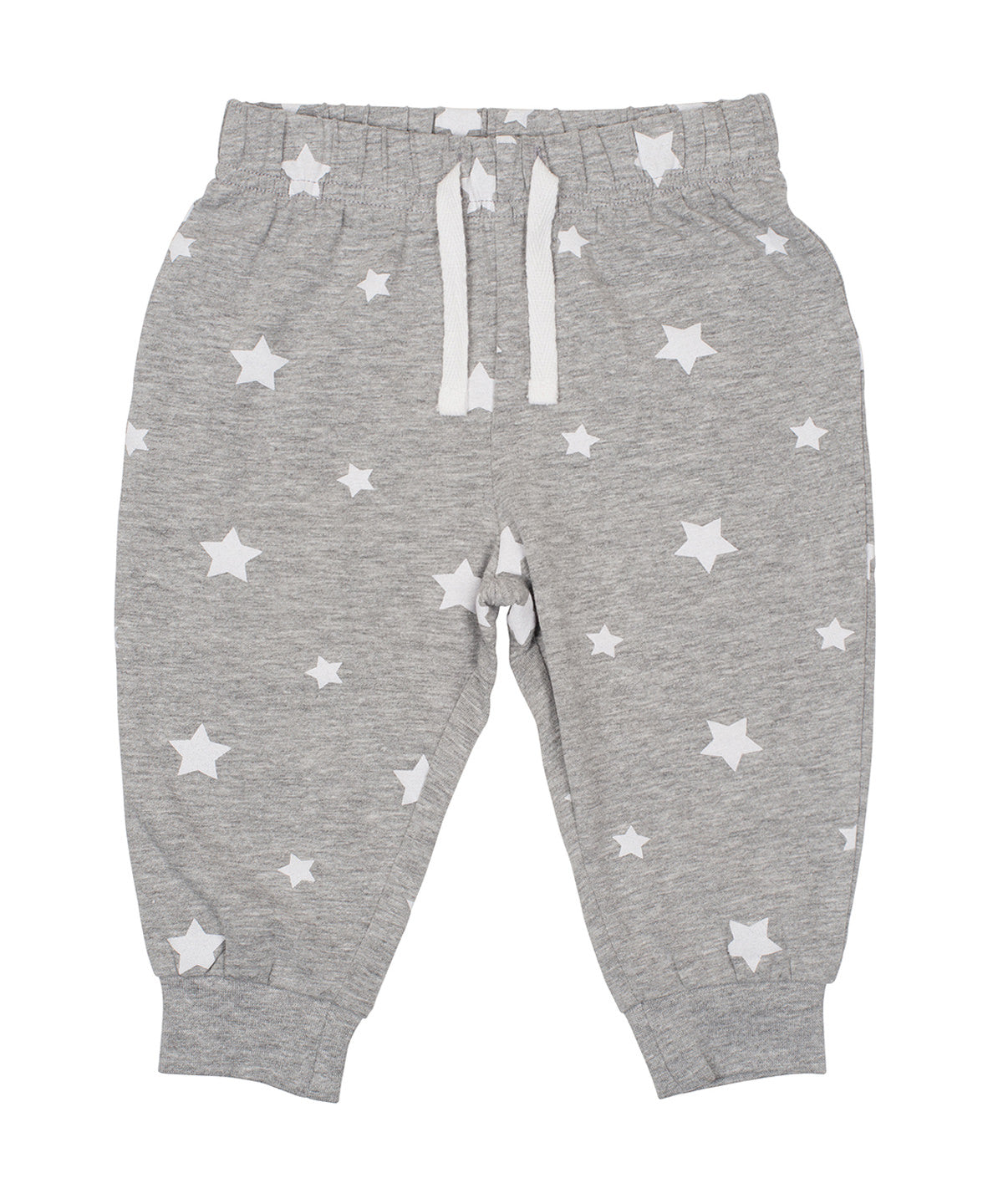 Þægindabuxur Larkwood LW85T – Heather Grey/White Stars – 3/4 Years