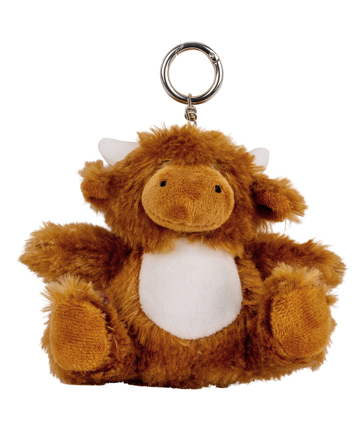 Mjúkt leikfang Mumbles MM023 – Cow Key Ring (Brown) – XS