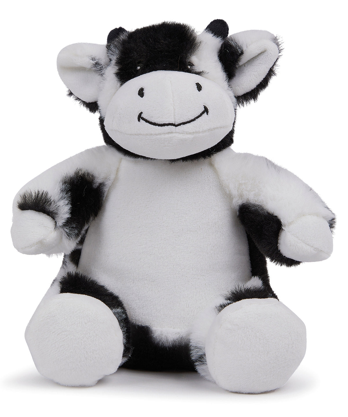Mjúkt leikfang Mumbles MM060 – Black/White Cow – M
