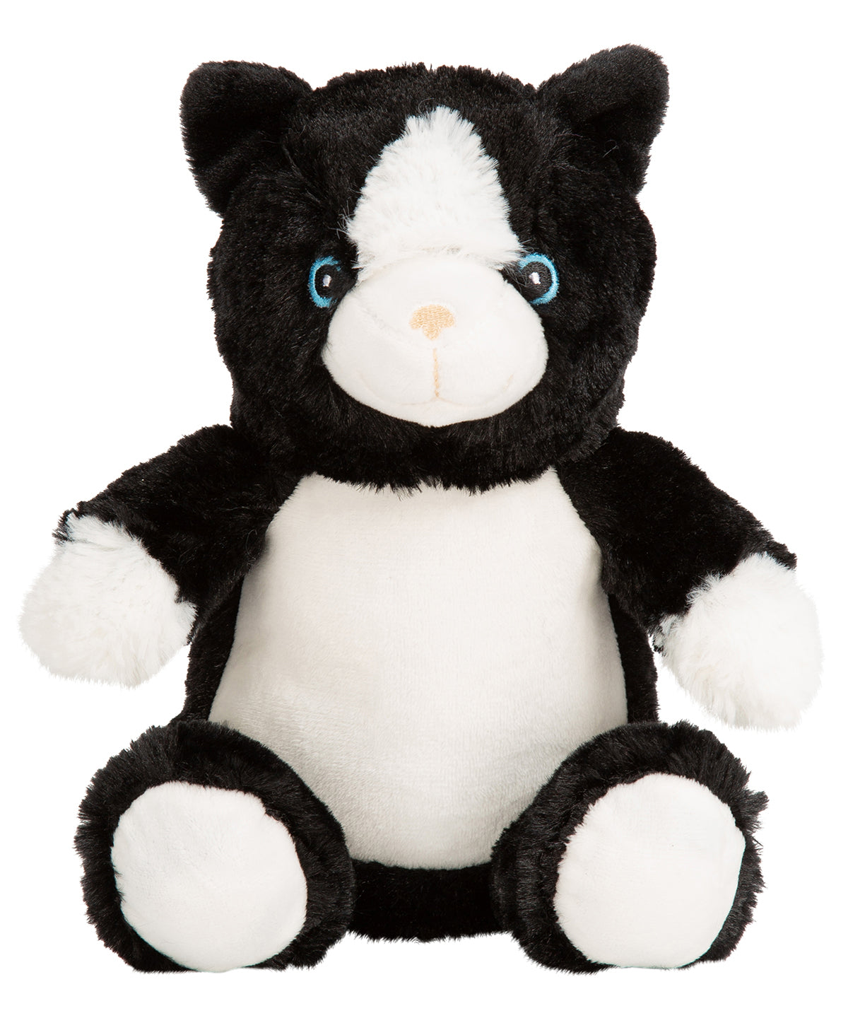 Mjúkt leikfang Mumbles MM060 – Cat Black/White – M