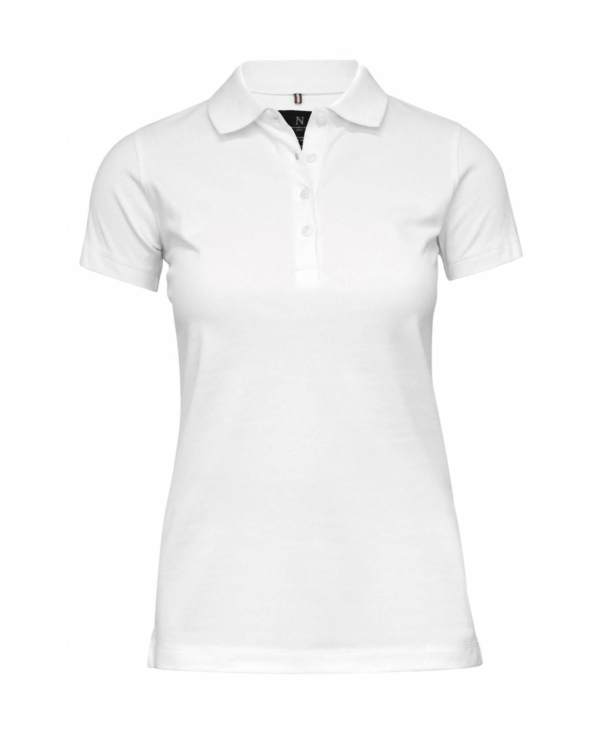 Pólóbolur Nimbus N119F – Hvítur – 3XL