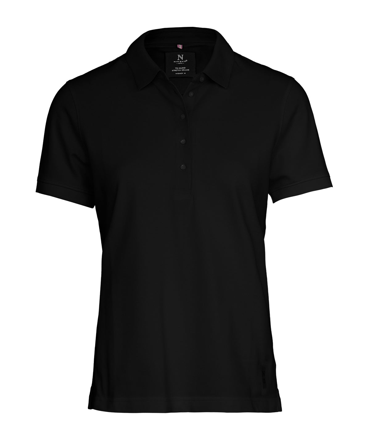 Pólóbolur Nimbus N140F – Svartur – 3XL