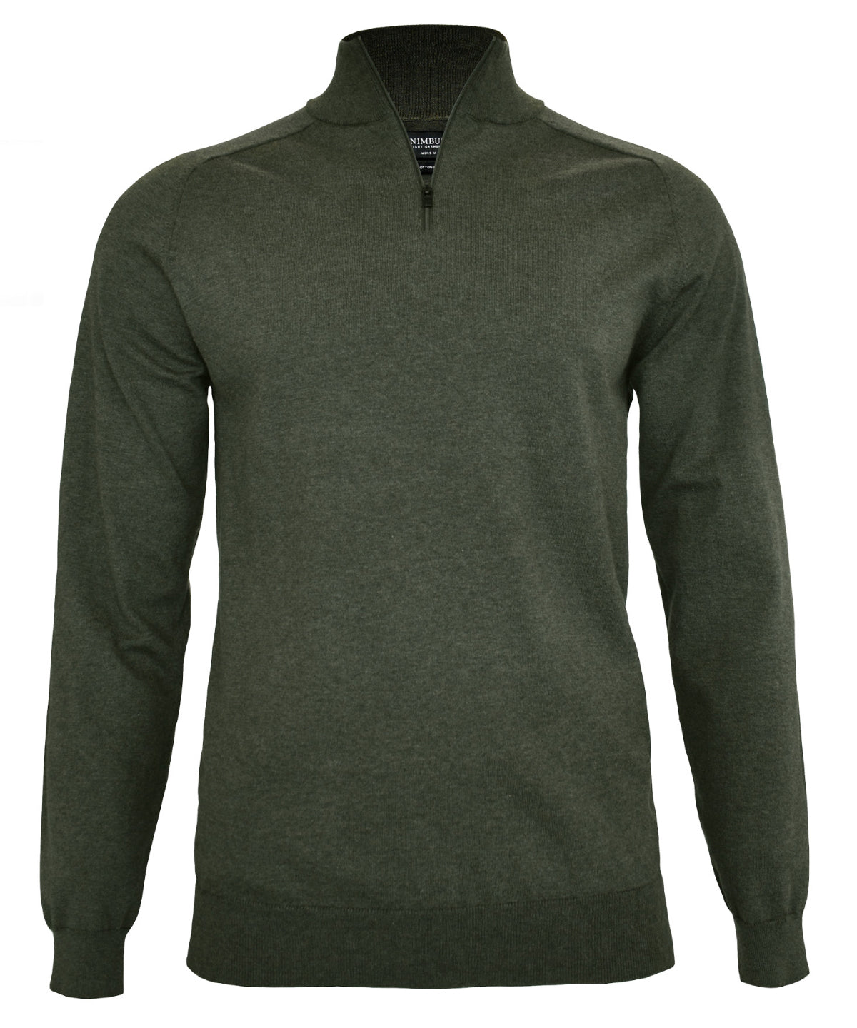 Prjónapeysa Nimbus NB121 – Olive Melange – 4XL