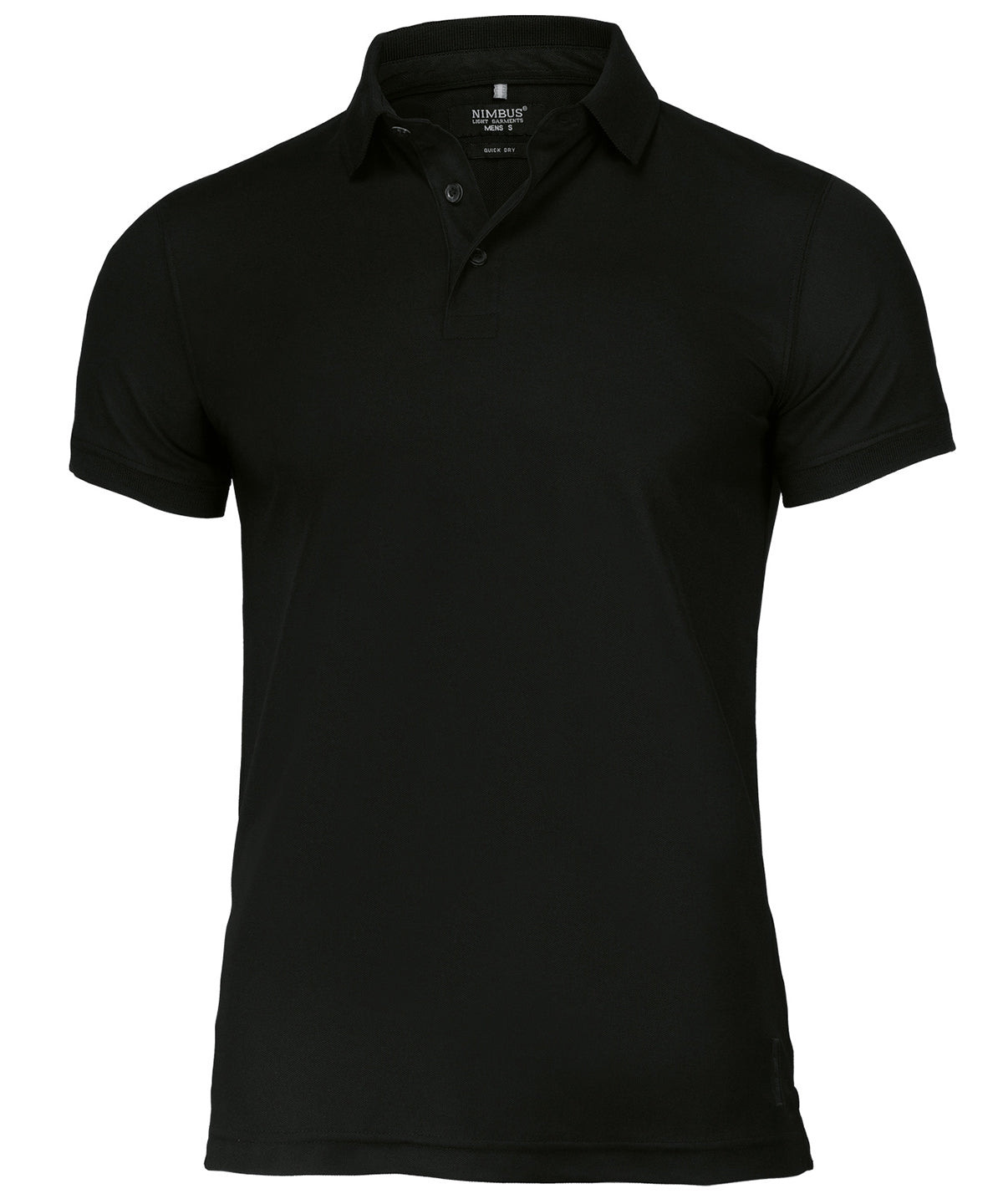 Pólóbolur Nimbus NB86M – Svartur – 4XL