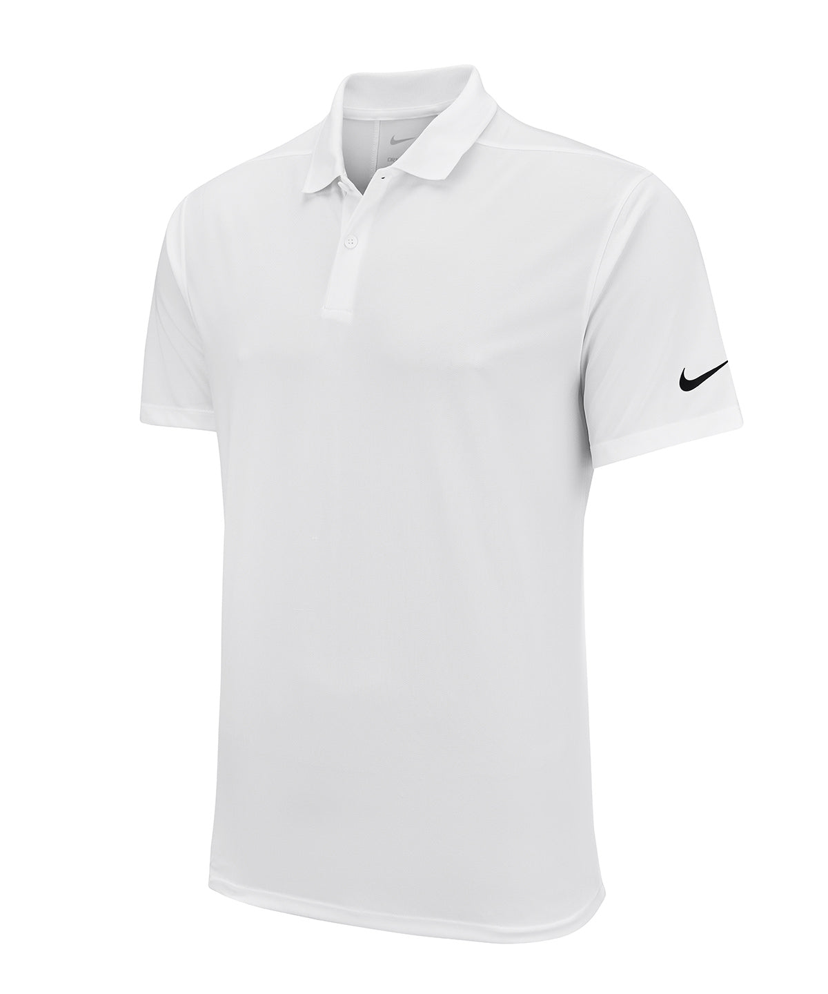 Pólóbolur Nike NK342 – White/Black* – 4XL