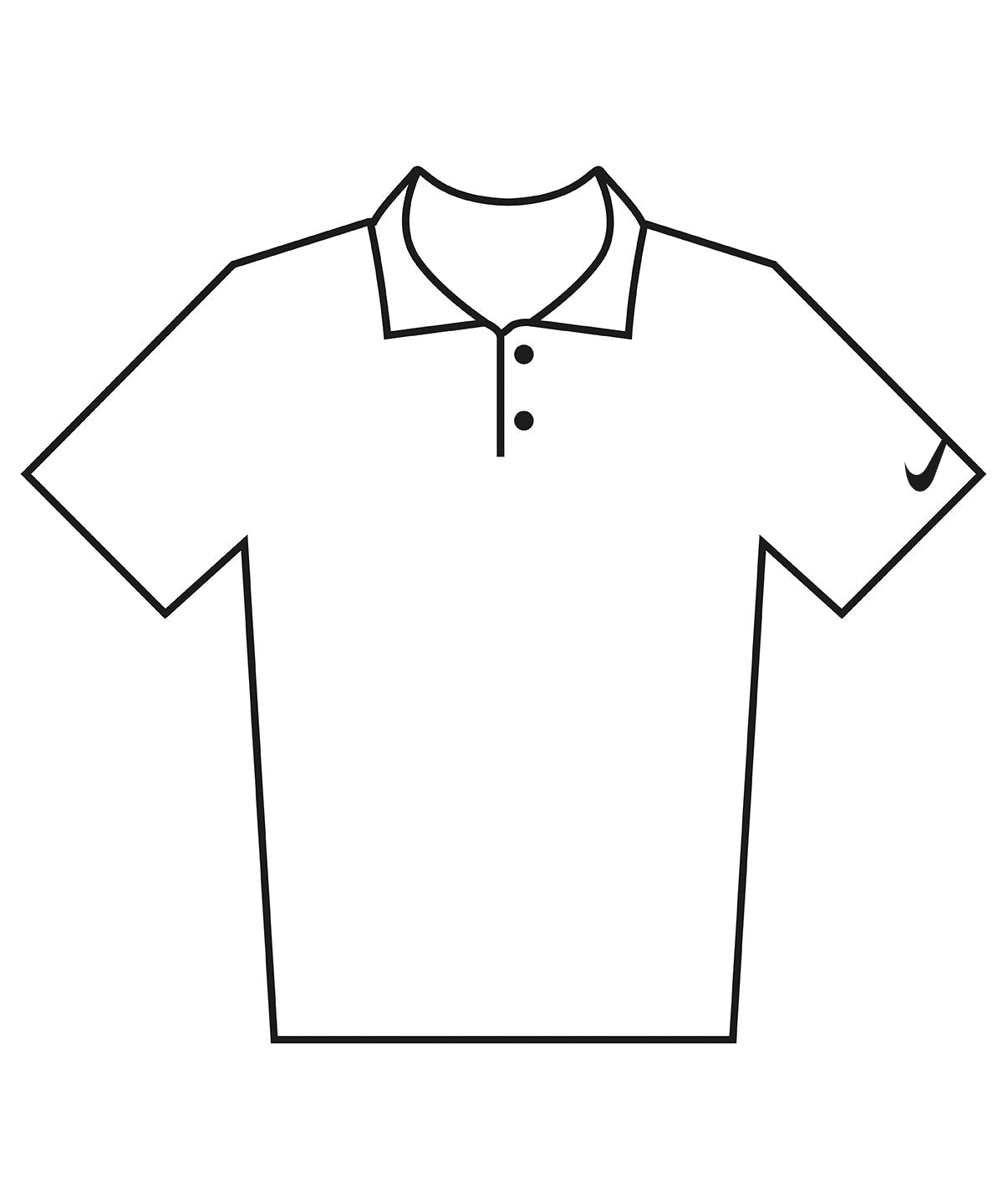 Pólóbolur Nike NK430 – White/Black – 4XL