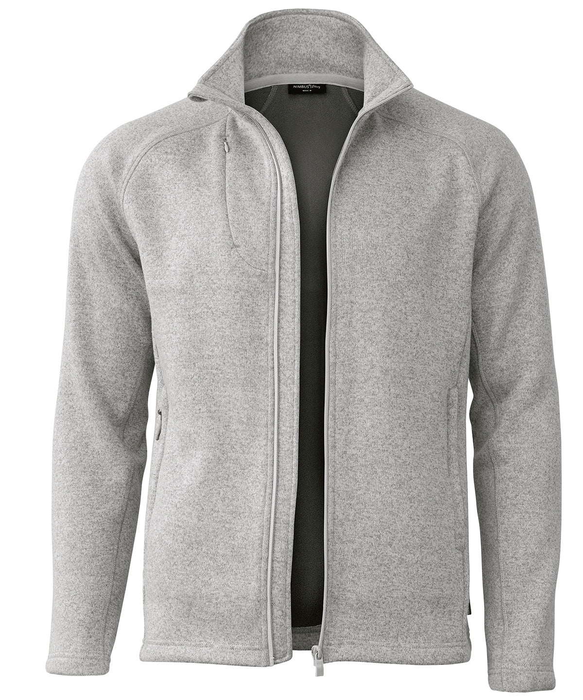 Flíspeysa Nimbus NP08M – Light Grey Melange – 4XL