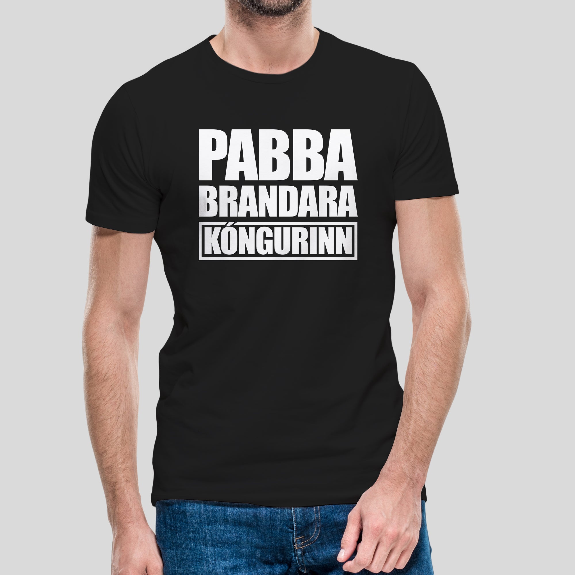 PABBA BRANDARA KÓNGURINN - stuttermabolur
